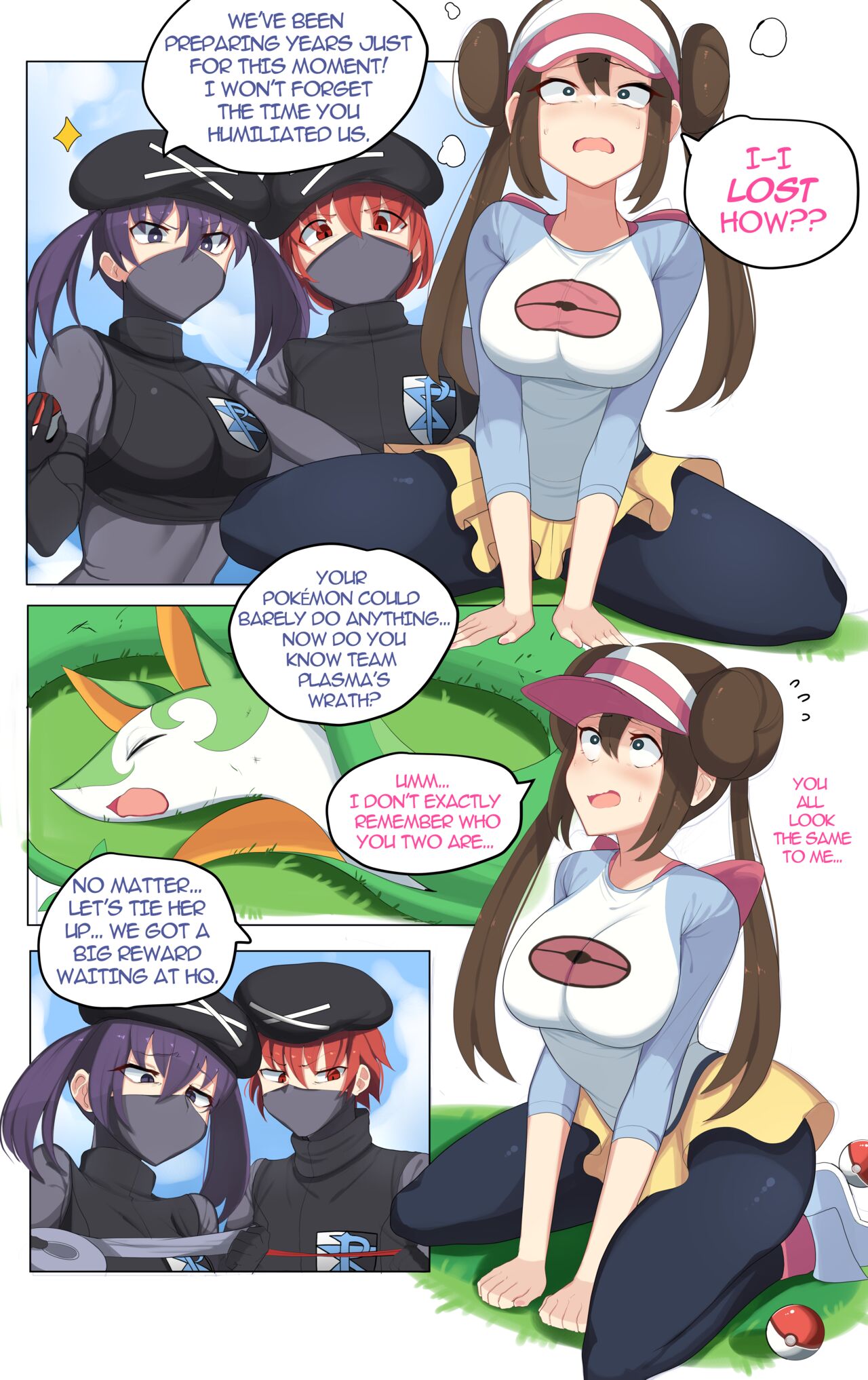 BAD END: Rosa  - 4 Pages page 1 full
