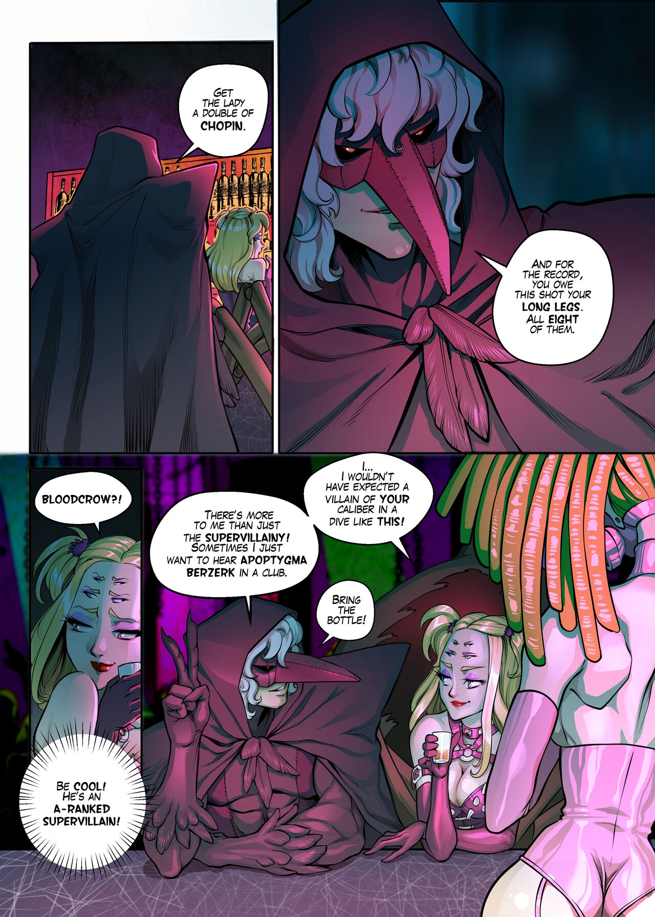 Evil Spinnerette X Bloodcrow page 5 full