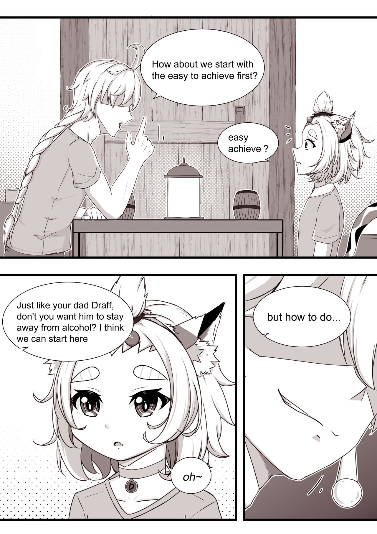 Diona to no Nichijou | Daily Life with Diona page 5 full