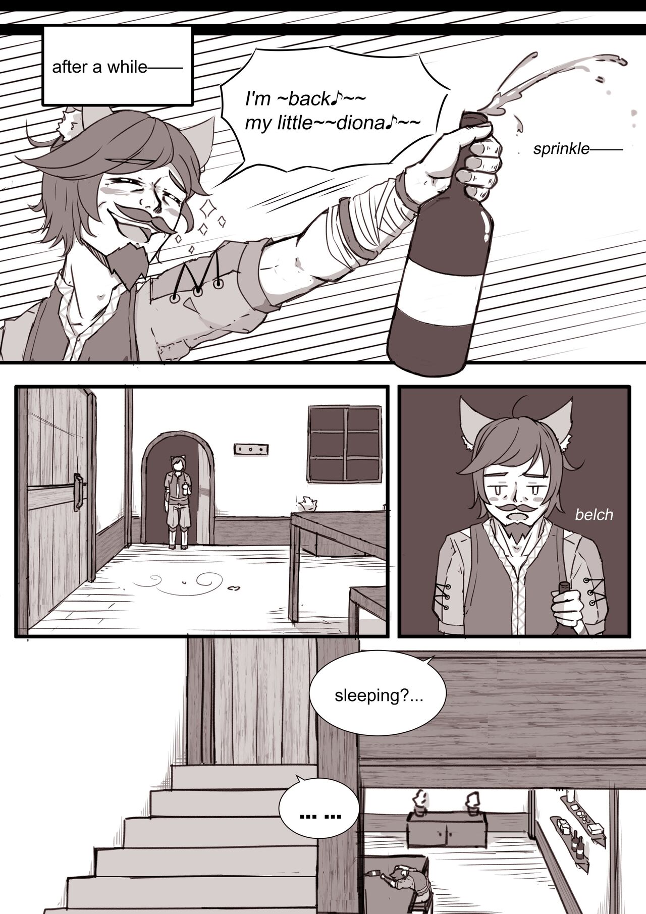 Diona to no Nichijou | Daily Life with Diona page 9 full