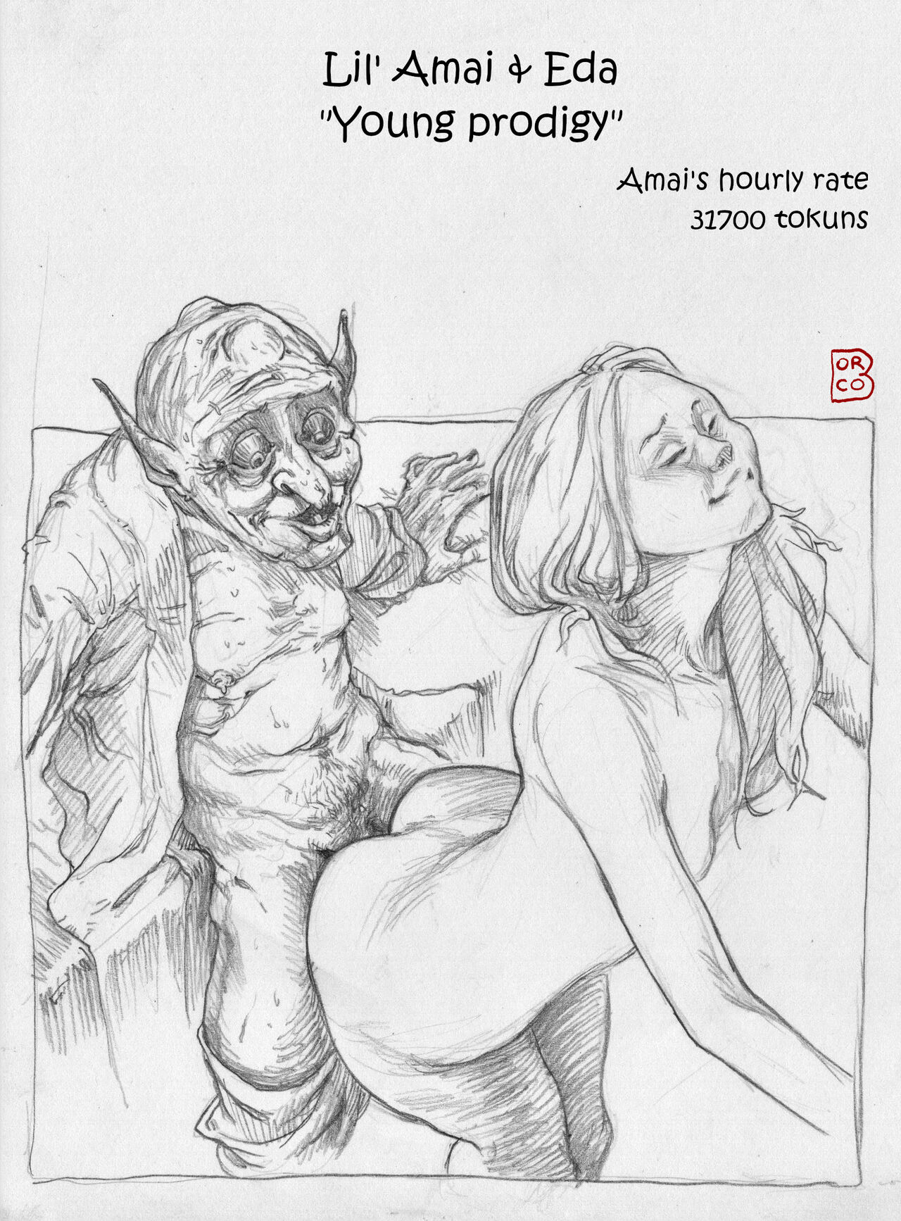 The Yokai Brothel | Full collection 2023 | Borco | Patreon page 4 full