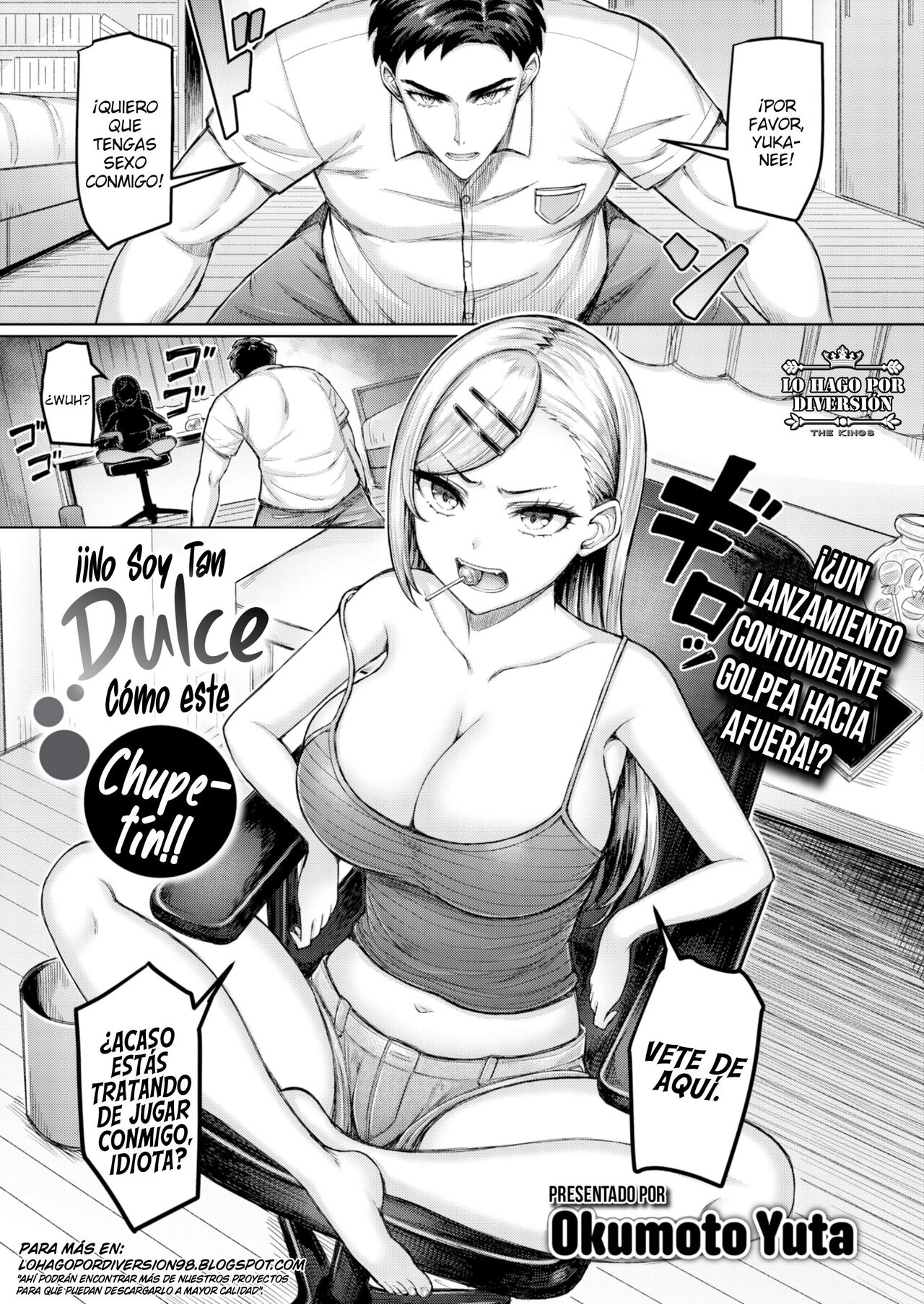 Ame-chan Mitai ni Amaku Neezo!! | ¡¡No Soy Tan Dulce Cómo Este Chupetín!! page 1 full