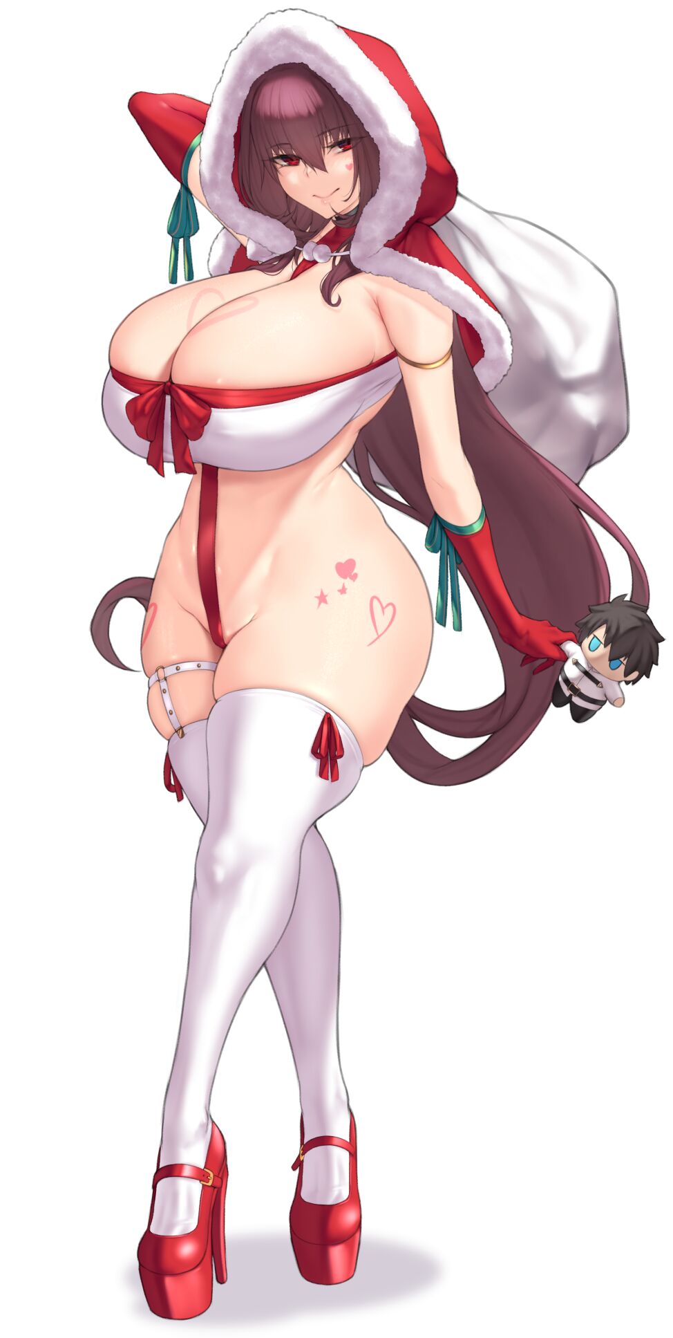 Xmas Scathach page 1 full