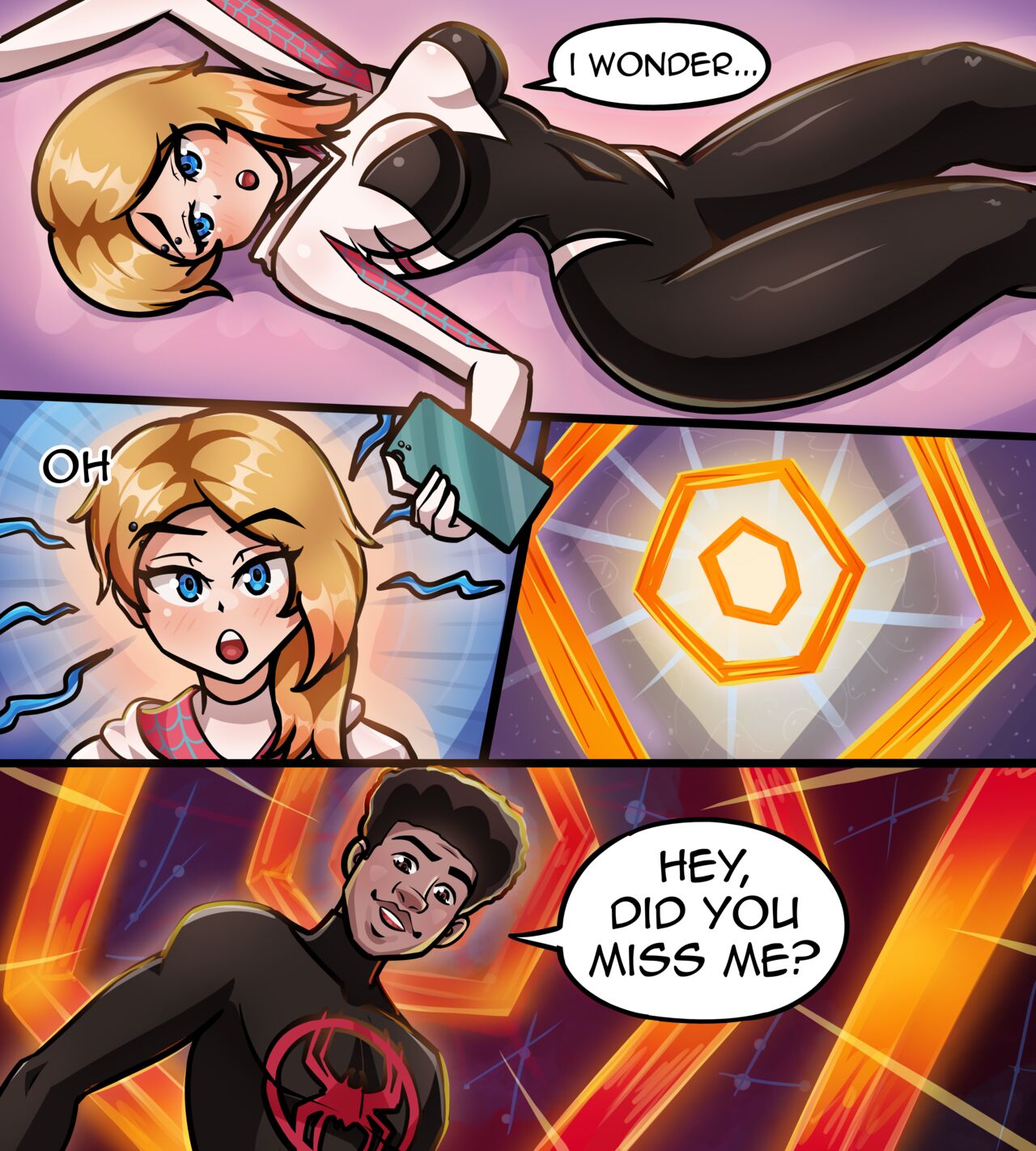 Spider Gwen fucks the Spiderverse page 5 full