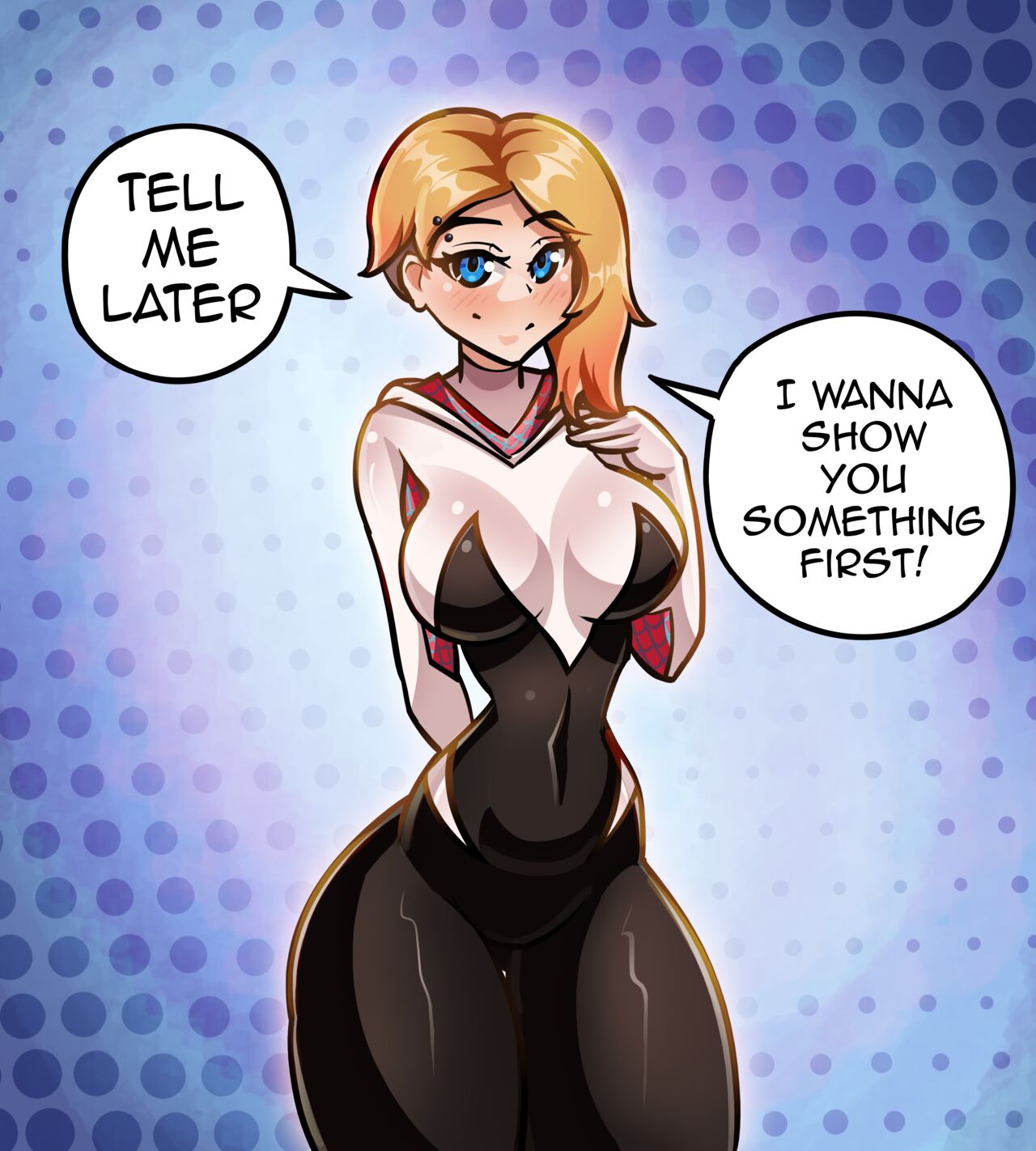 Spider Gwen fucks the Spiderverse page 7 full