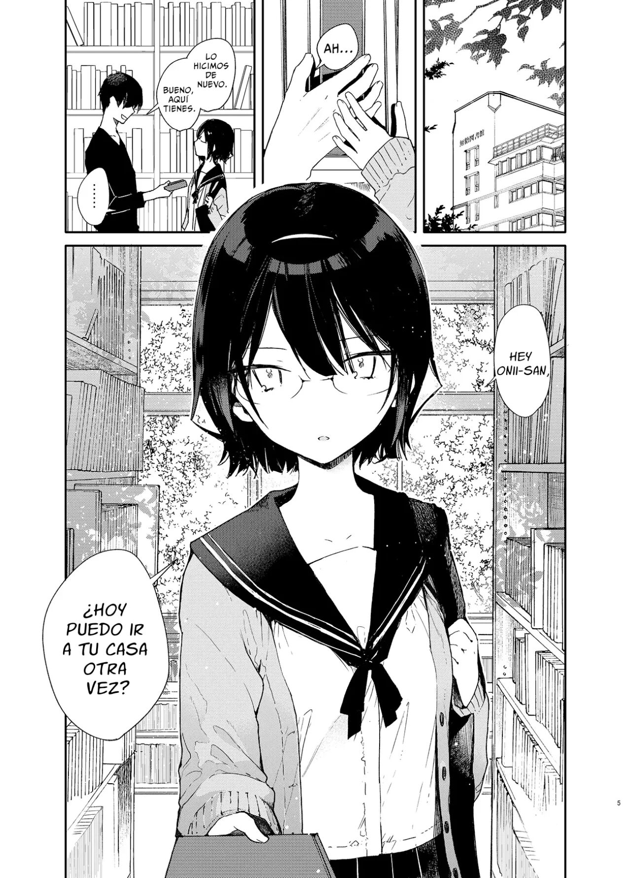 Chiteki Bungaku Bishoujo to Ikimakuri Obenkyou Ecchi page 4 full