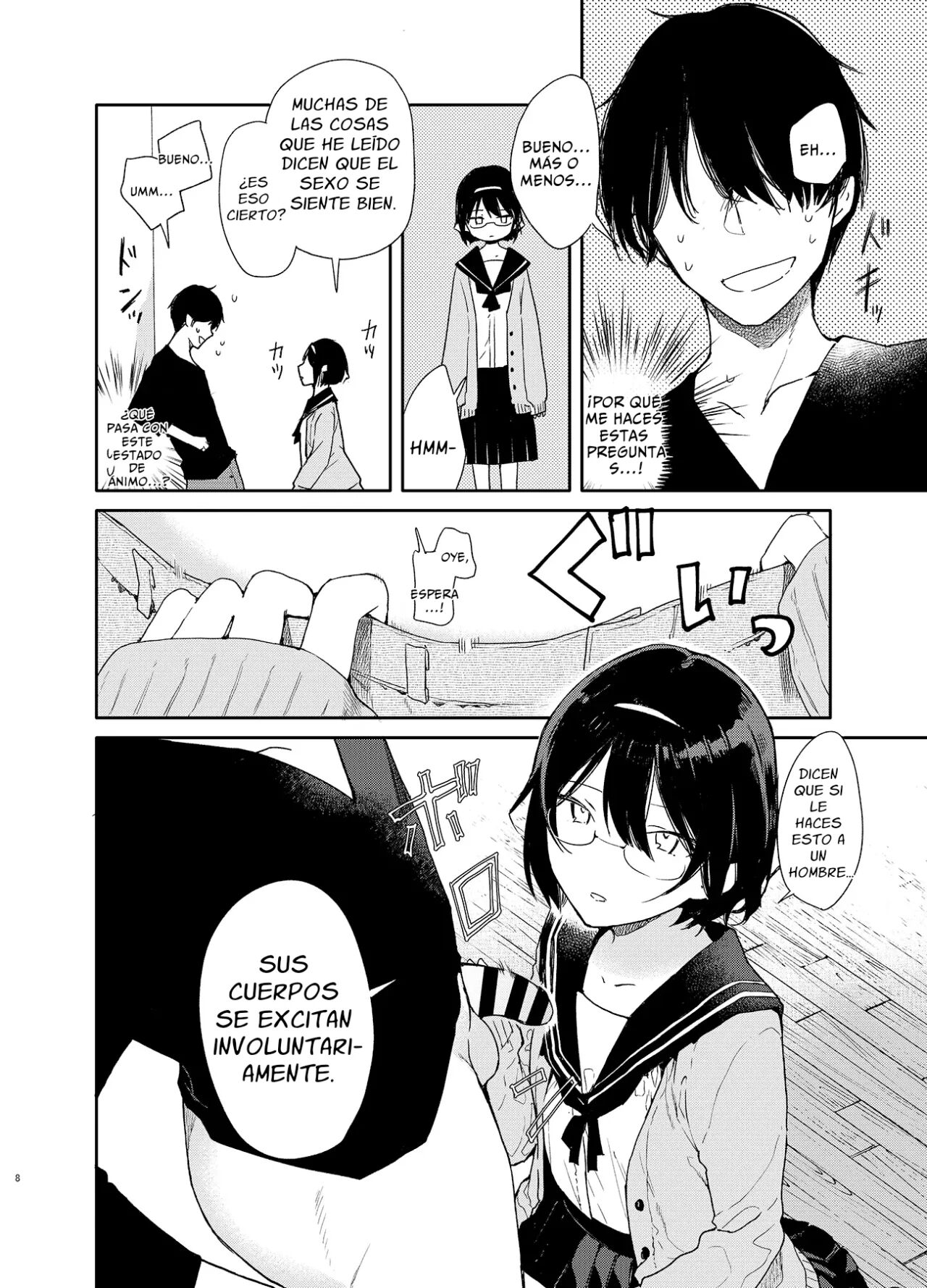 Chiteki Bungaku Bishoujo to Ikimakuri Obenkyou Ecchi page 7 full