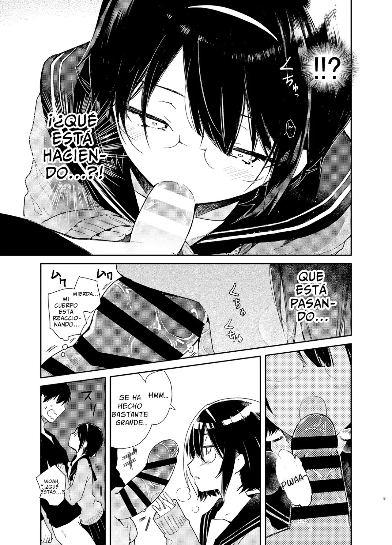 Chiteki Bungaku Bishoujo to Ikimakuri Obenkyou Ecchi page 8 full