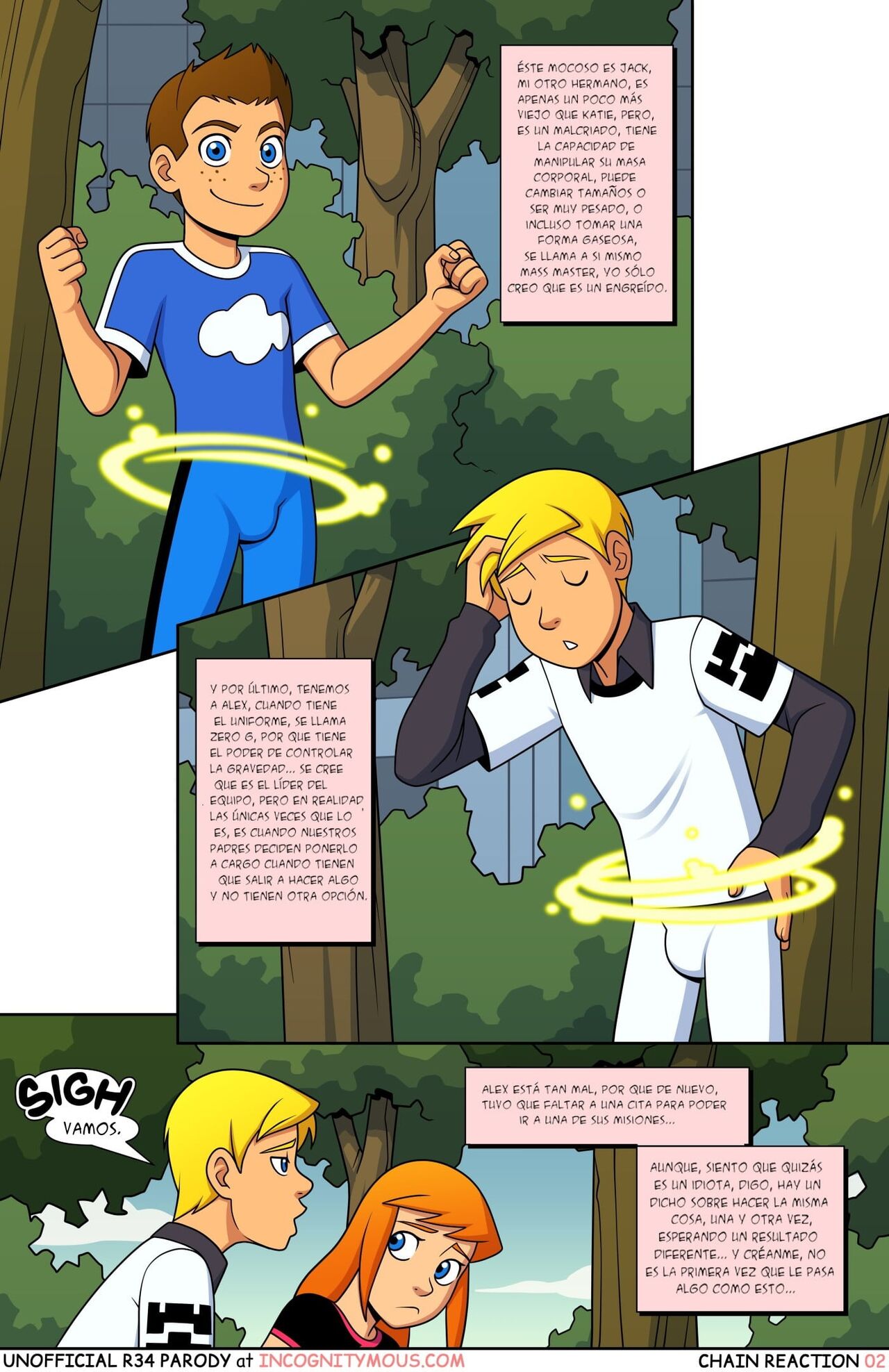 Power Pack Chain Reaction 1 Complete - Page 3 - IMHentai