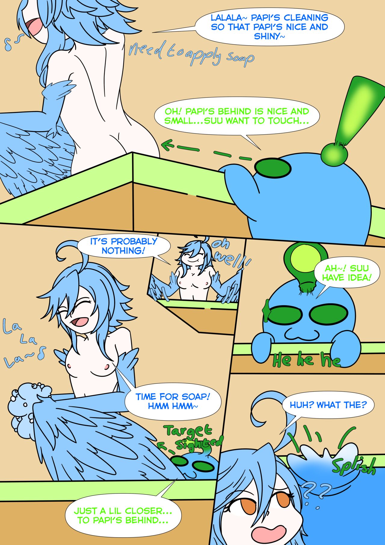 Slimely Fun Bath time! V1 page 2 full
