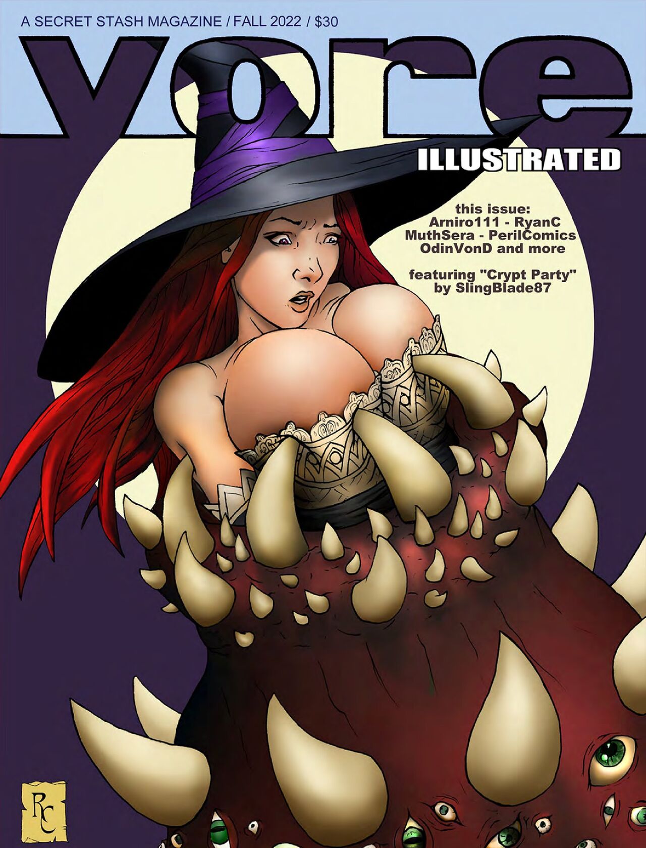 Vore Illustrated 3 Fall 2022 RyanC/SecretStashComics page 2 full