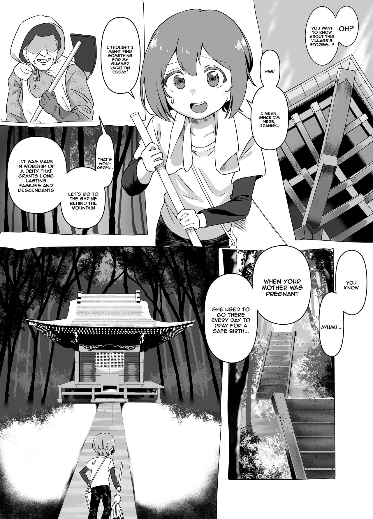 Bojin Sakusei | Mother God's Semen Extraction page 2 full