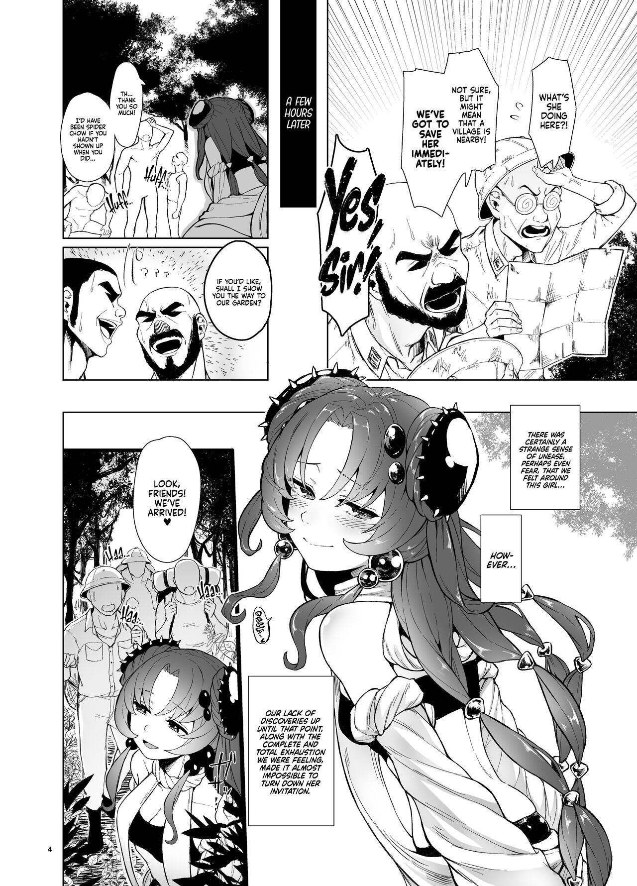 "Kowaku no Mori" Chousa Houkokusho | "Traptrix Forest" Exploration Report page 3 full