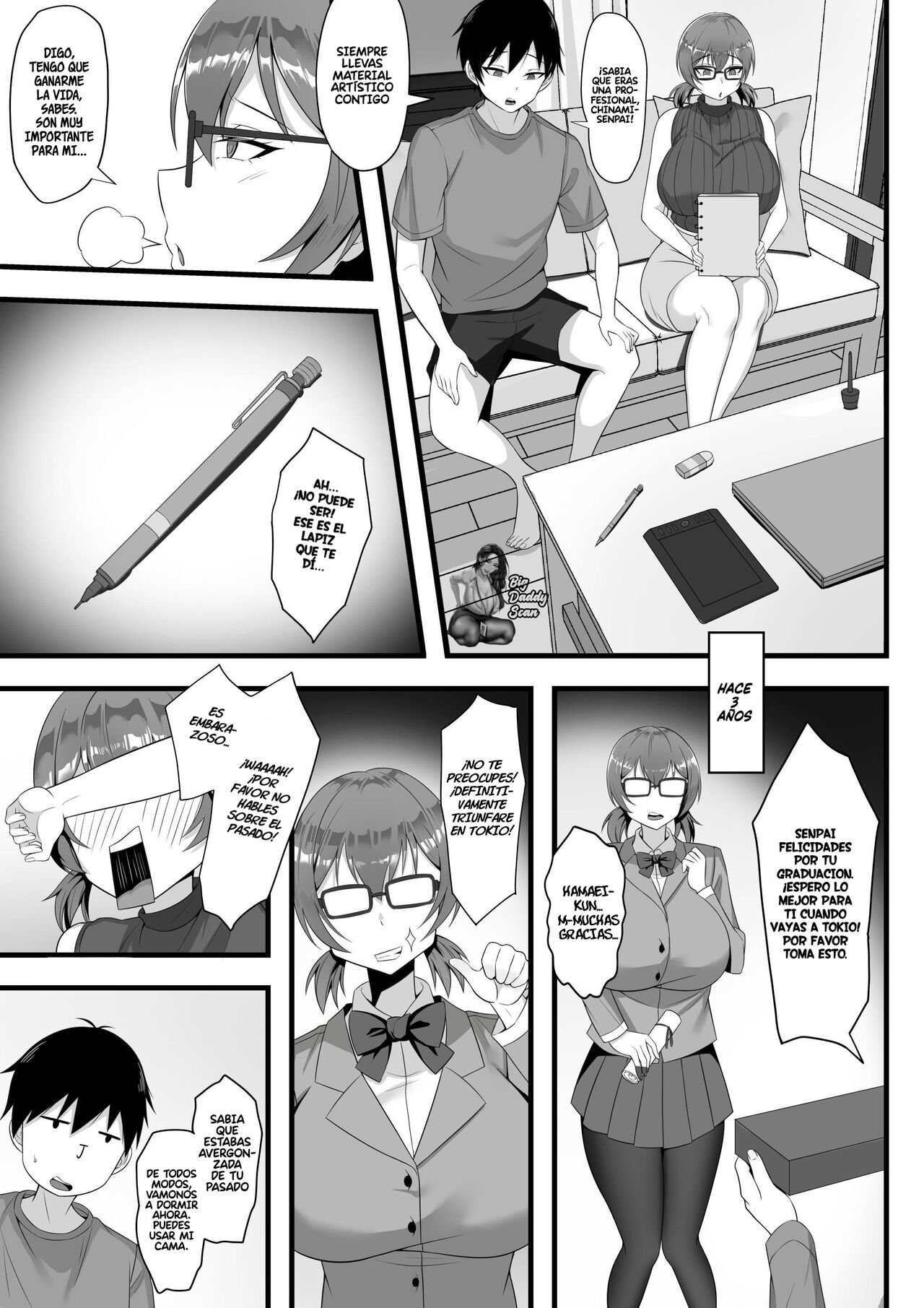 Ore no Joukyou Seiseikatsu 3 Chinami Senpai Hen | Mi vida sexual en Tokio 3 - Pasando Algunos Días Con Chinami-Senpai page 8 full