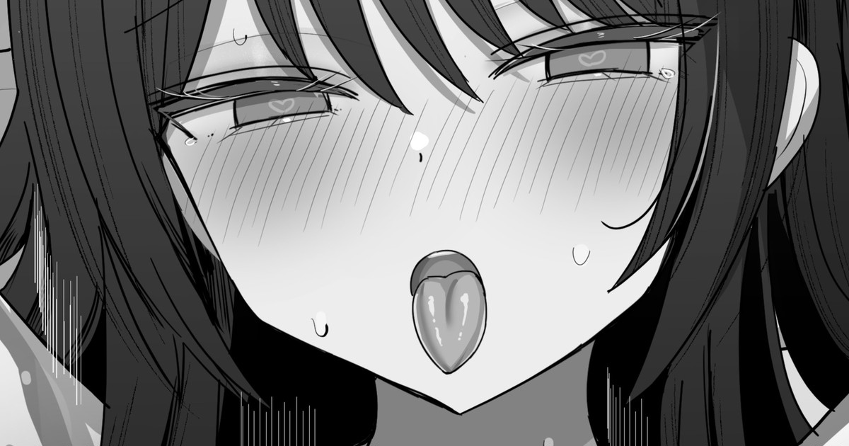 無口な彼女とすれ違いえっっっ漫画 page 1 full