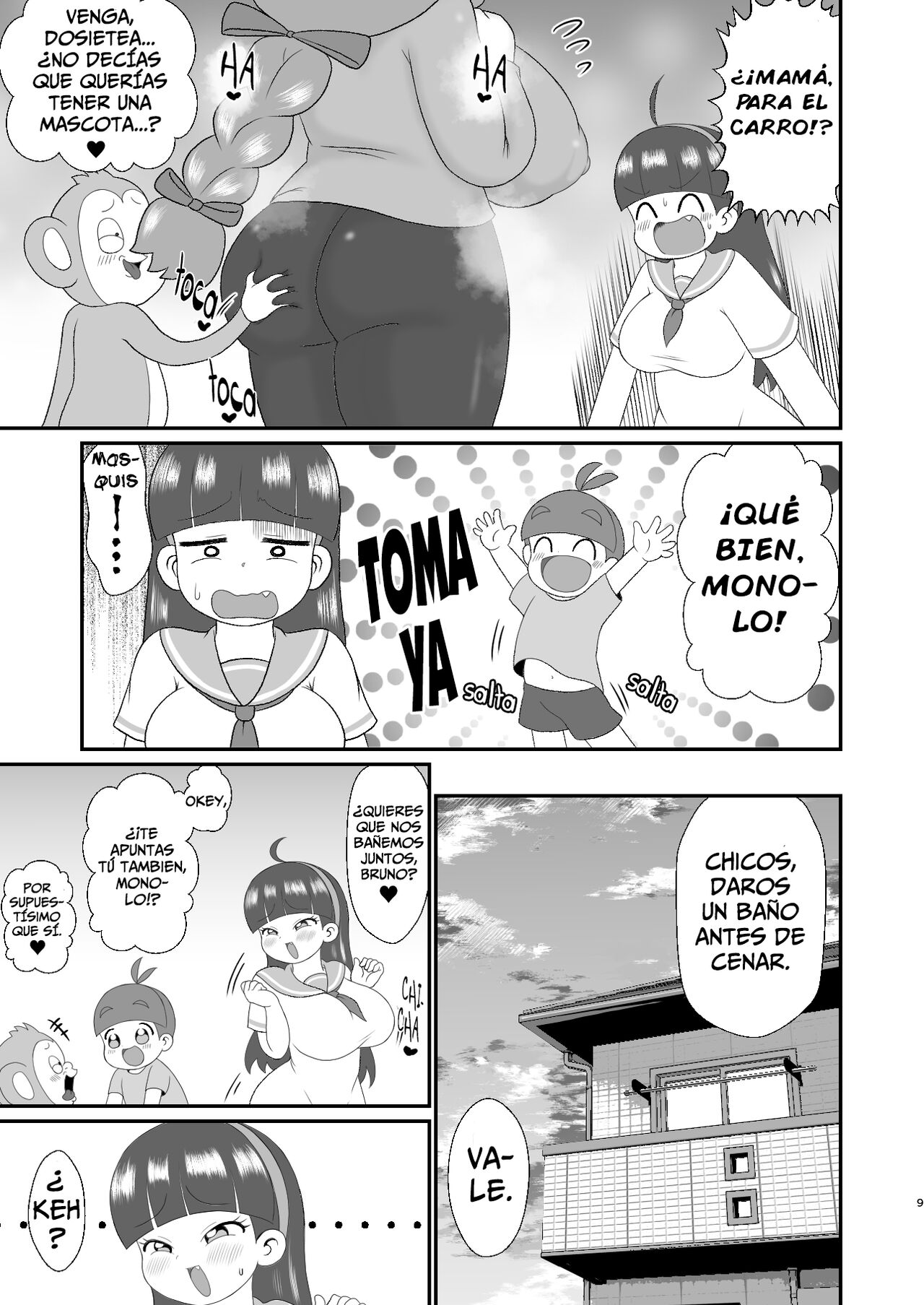 Monolo: El Mono SuperDotado - Etemaru-kun page 8 full