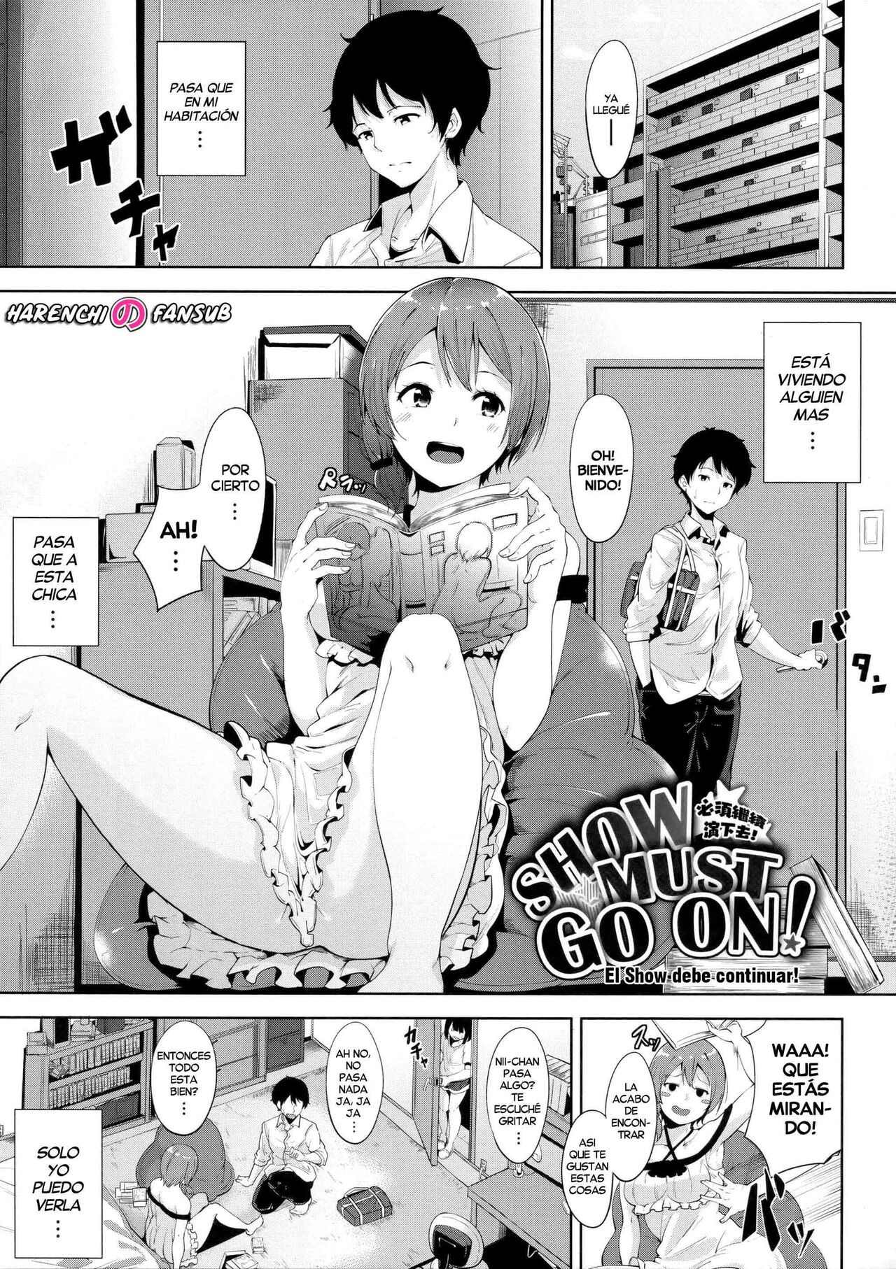 SHOW MUST GO ON! | El show debe continuar! page 1 full