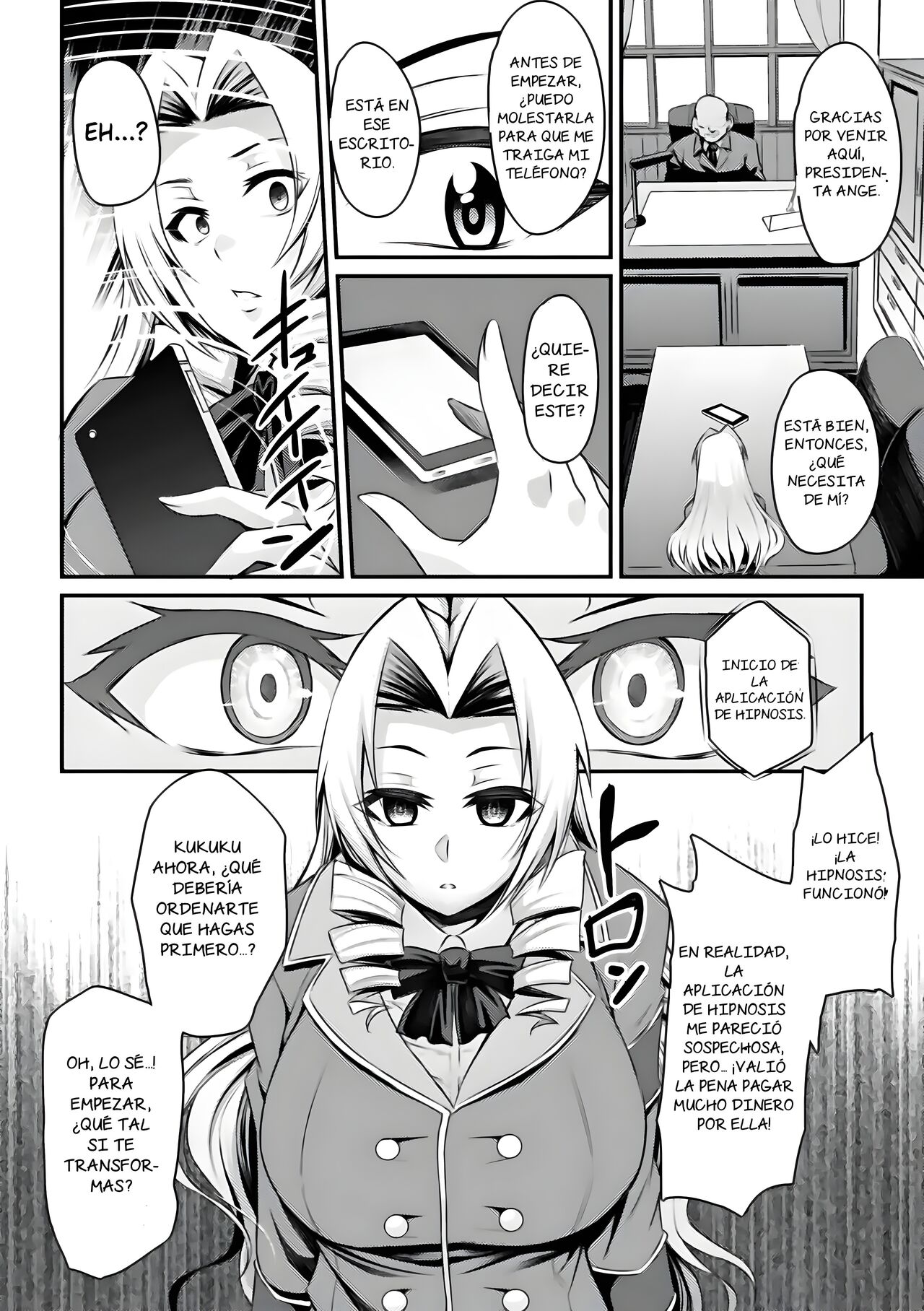 Seikoujinki Saint Ange Saiin ni Ochita Tenshi | La princesa con armadura sagrada - Santa Ange, el angel que perdio por la hipnosis page 5 full