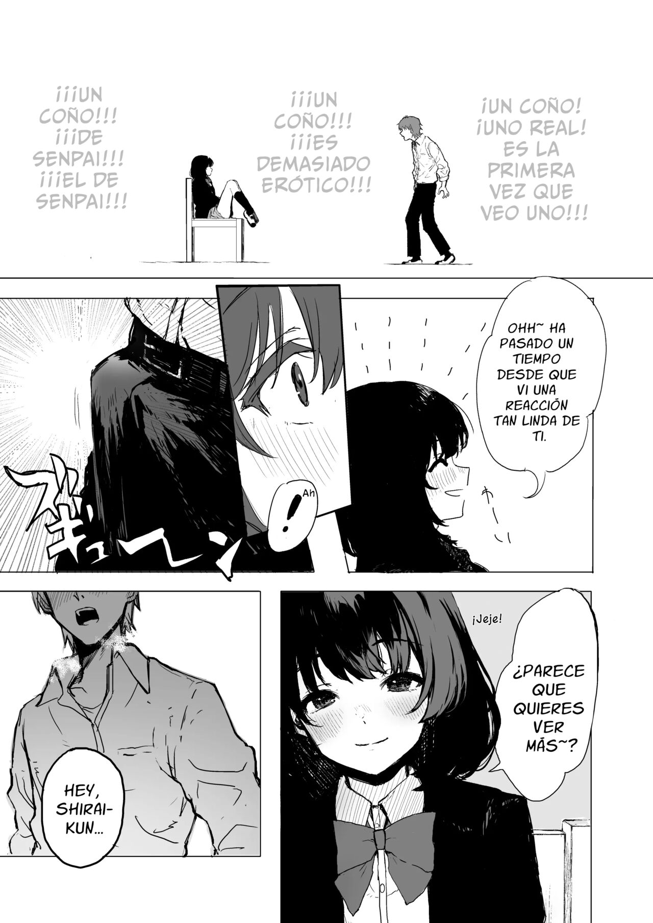 Sakuraba Senpai wa Misetagari 1 page 6 full