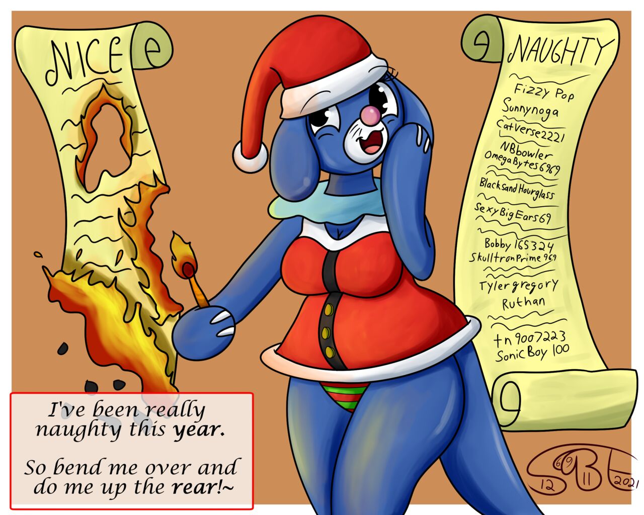 Fizzy's Naughty Christmas page 4 full