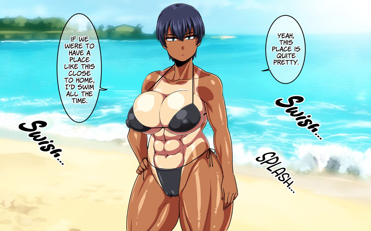 Kasshoku Musume Natsuki-chan ~Tokonatsu no Kotou Hen~ | Tanned Girl Natsuki-chan ~Never Ending Summer Island Chapter~ page 6 full