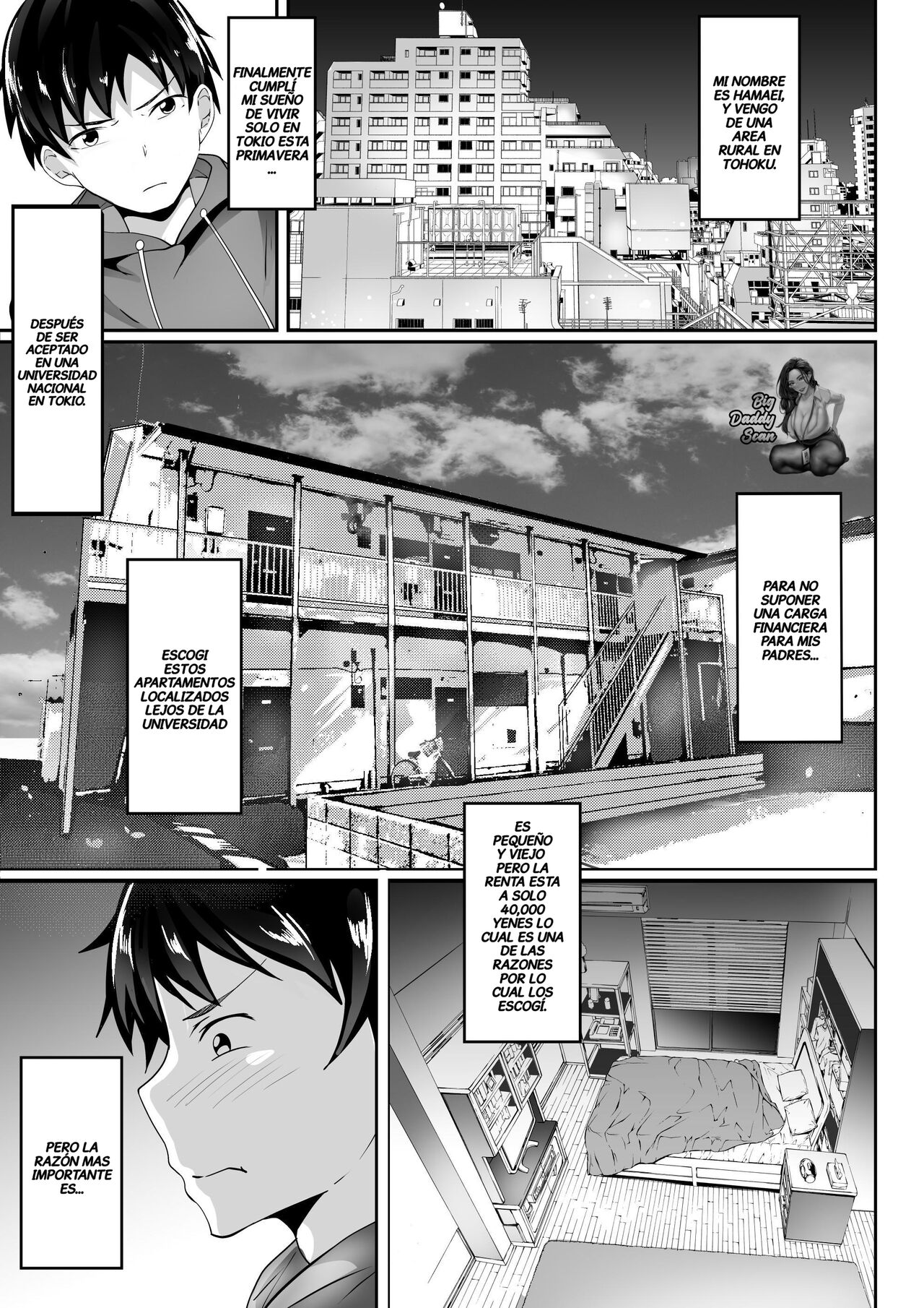 Ore no Joukyou Seiseikatsu 1 Tonari no Hitozuma Hen | Mi vida sexual en Tokio 1 - La Ama De Casa De Al Lado page 4 full