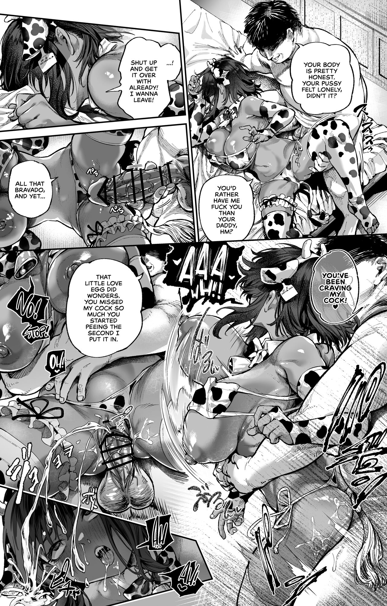 Ojisan wo Omocha ni Shite Kasshoku Musume wa Ojisan no Omocha ni Naru. | Dark-Skinned Girl Taking Advantage of Old Men Gets the Tables Turned On Her page 6 full
