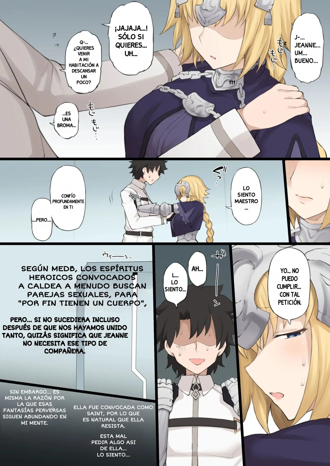 Medb no Otoko ni Kizuna Saidai Made Ageta Jeanne D'Arc wo Netorareru Ero Manga page 2 full