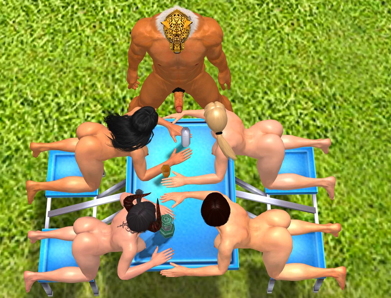 TEKKEN Campground Orgy -04 page 3 full