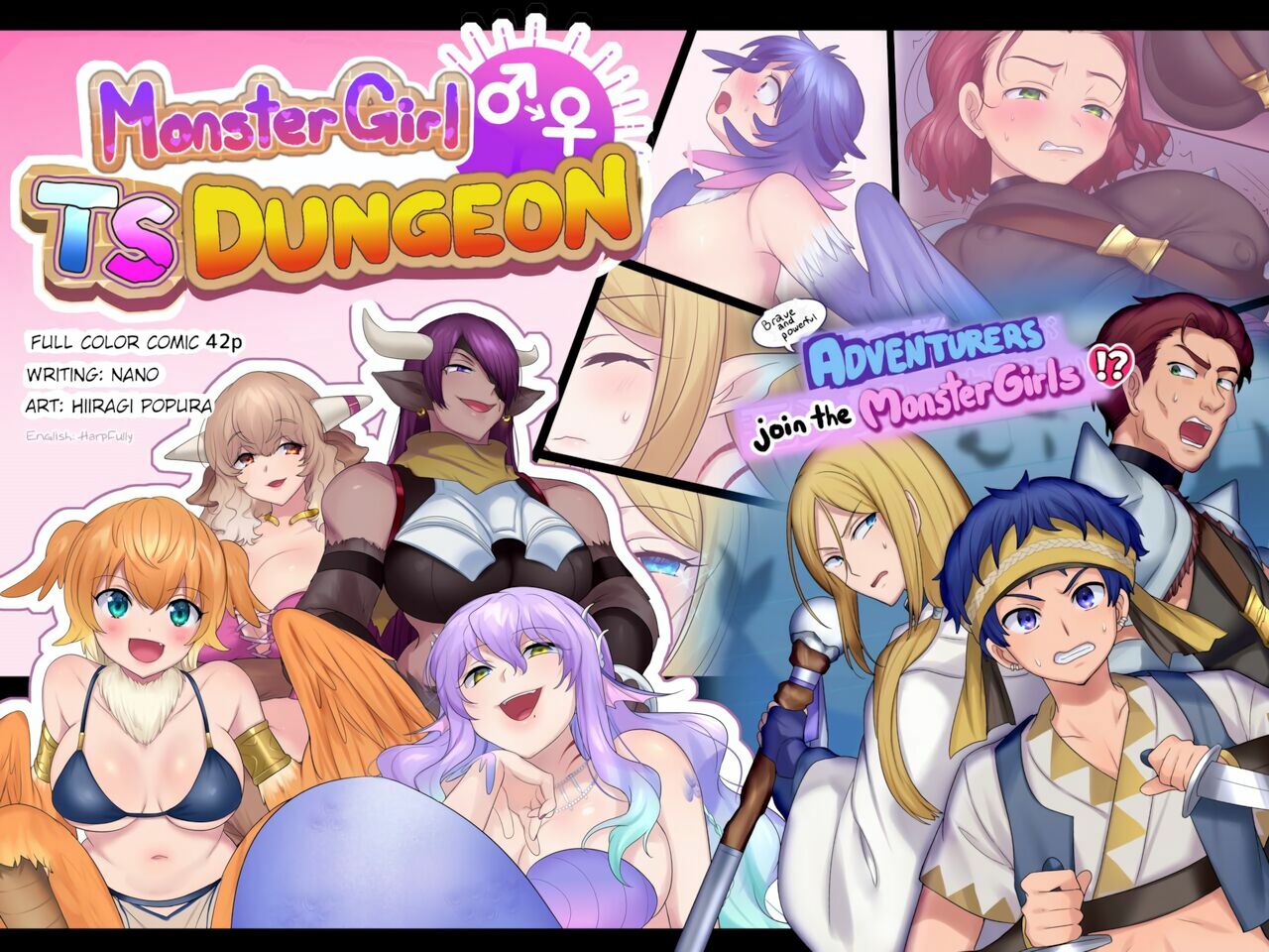 Monmusu TS Dungeon page 1 full