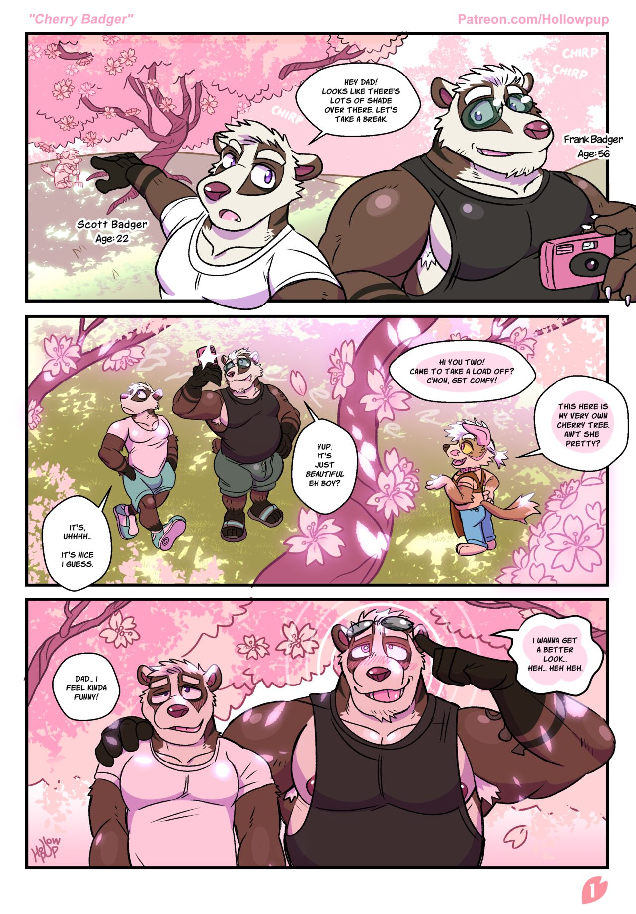 Cherry Badger page 1 full