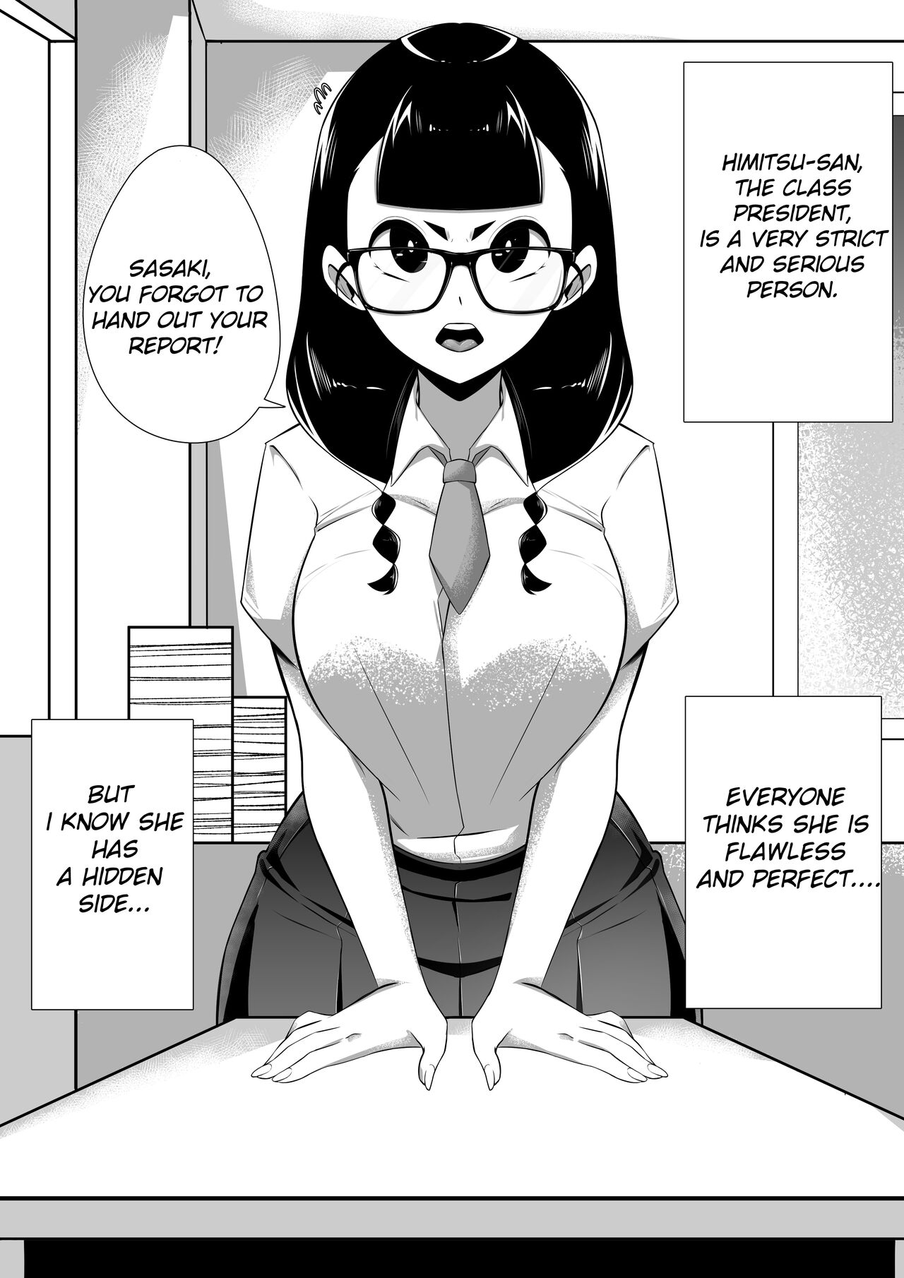 Himitsu-san no Himitsu. | Himitsu-san's Secret page 1 full