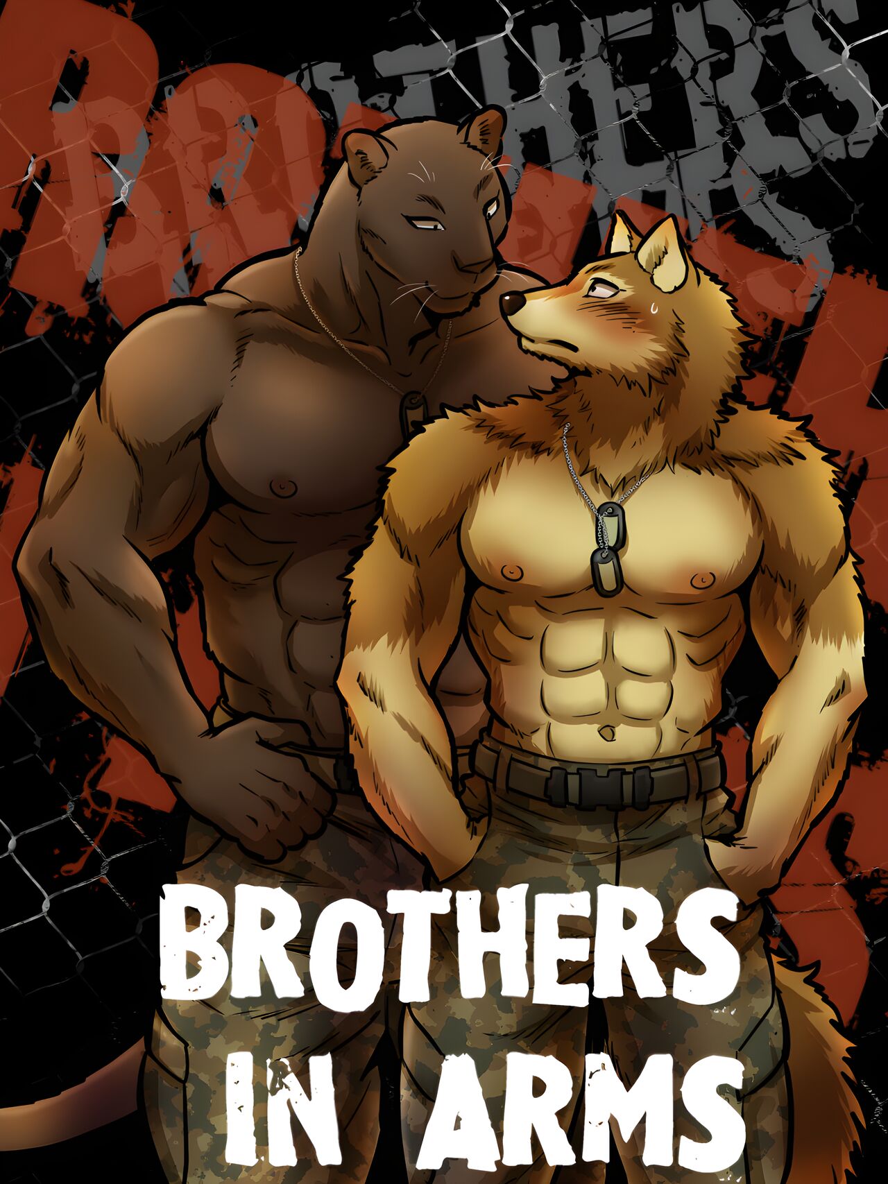 Brother in arms 1  & 2 + Secret Midnight Training HR  + Scraps page 1 full