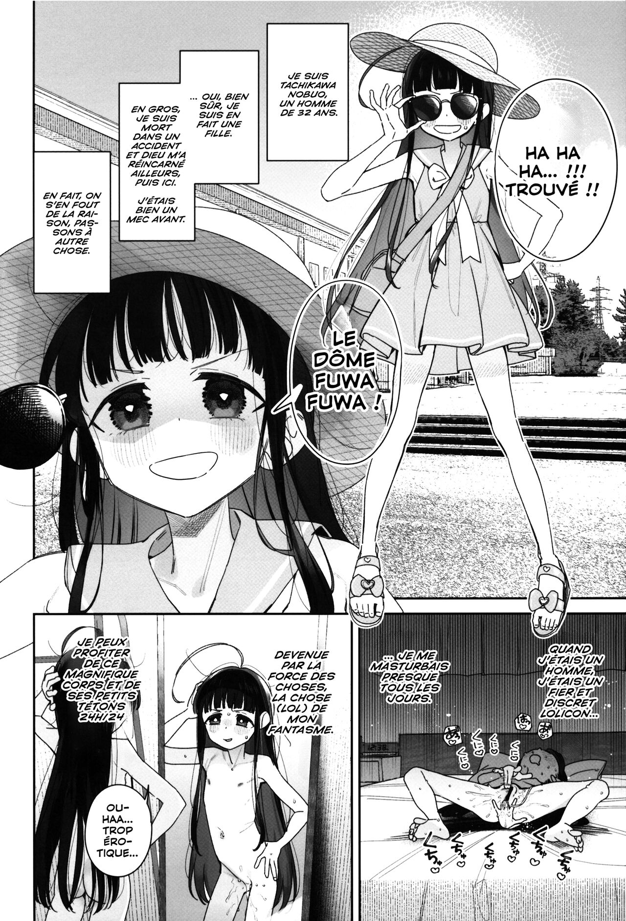 TS Loli Oji-san no Bouken Kanwa -Fuwafuwa Dome Hen | Les aventures d’un vieil homme transformé en une loli - Le dôme tout doux page 3 full