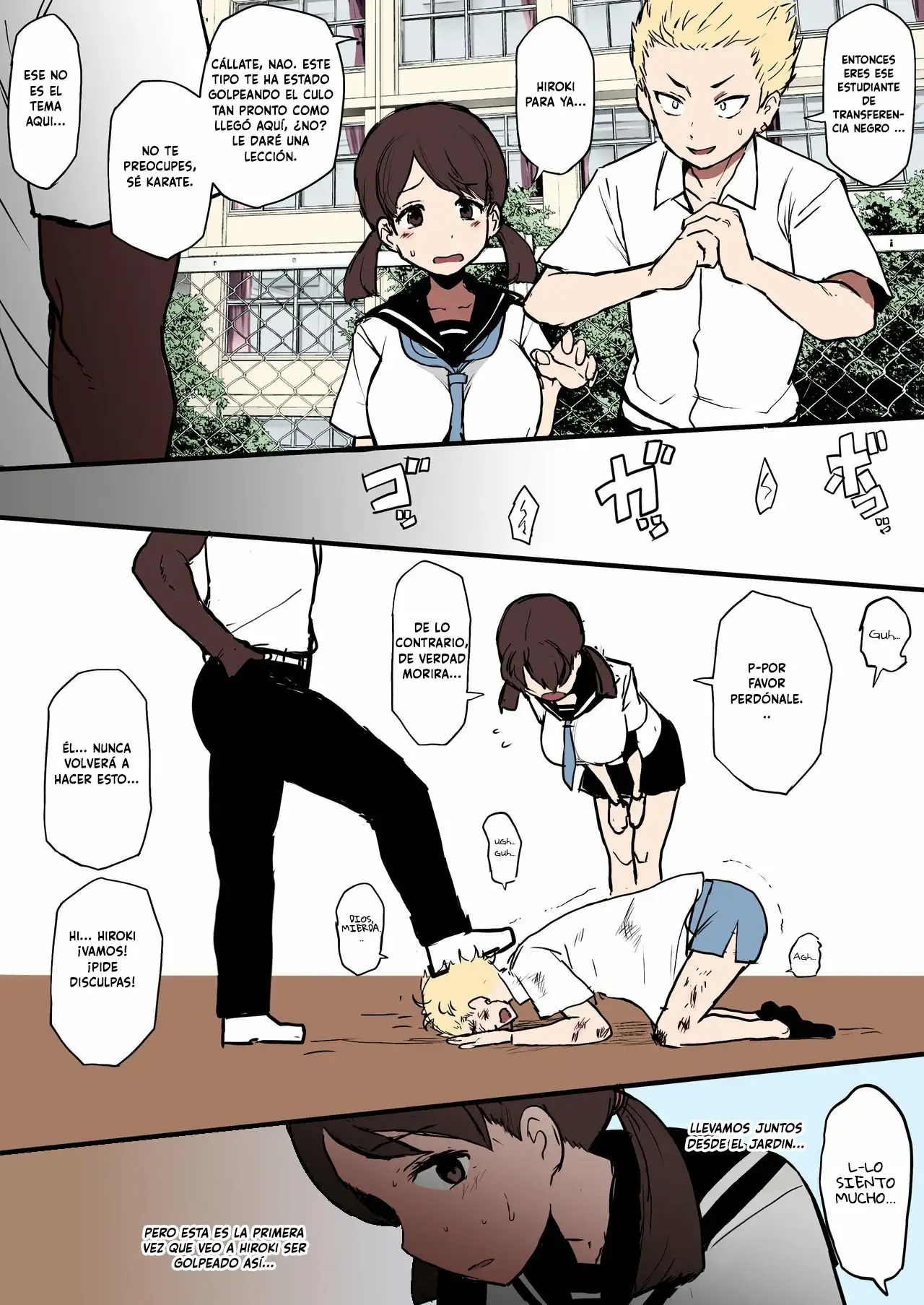 Kokujin no Tenkousei NTR ru page 2 full