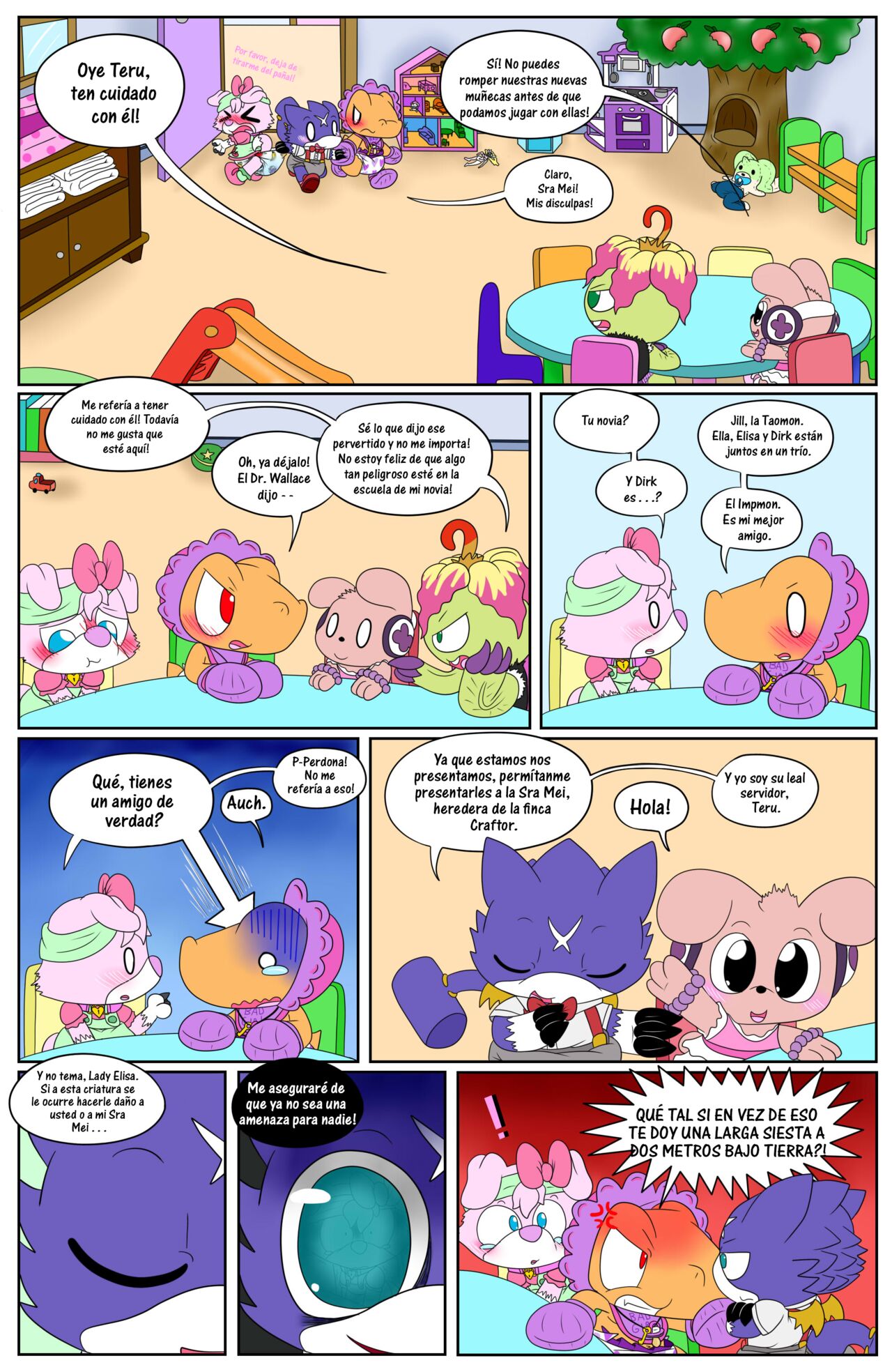 Lección de Vida para Grandes Bebés! de Piggy //Parte 1// page 3 full