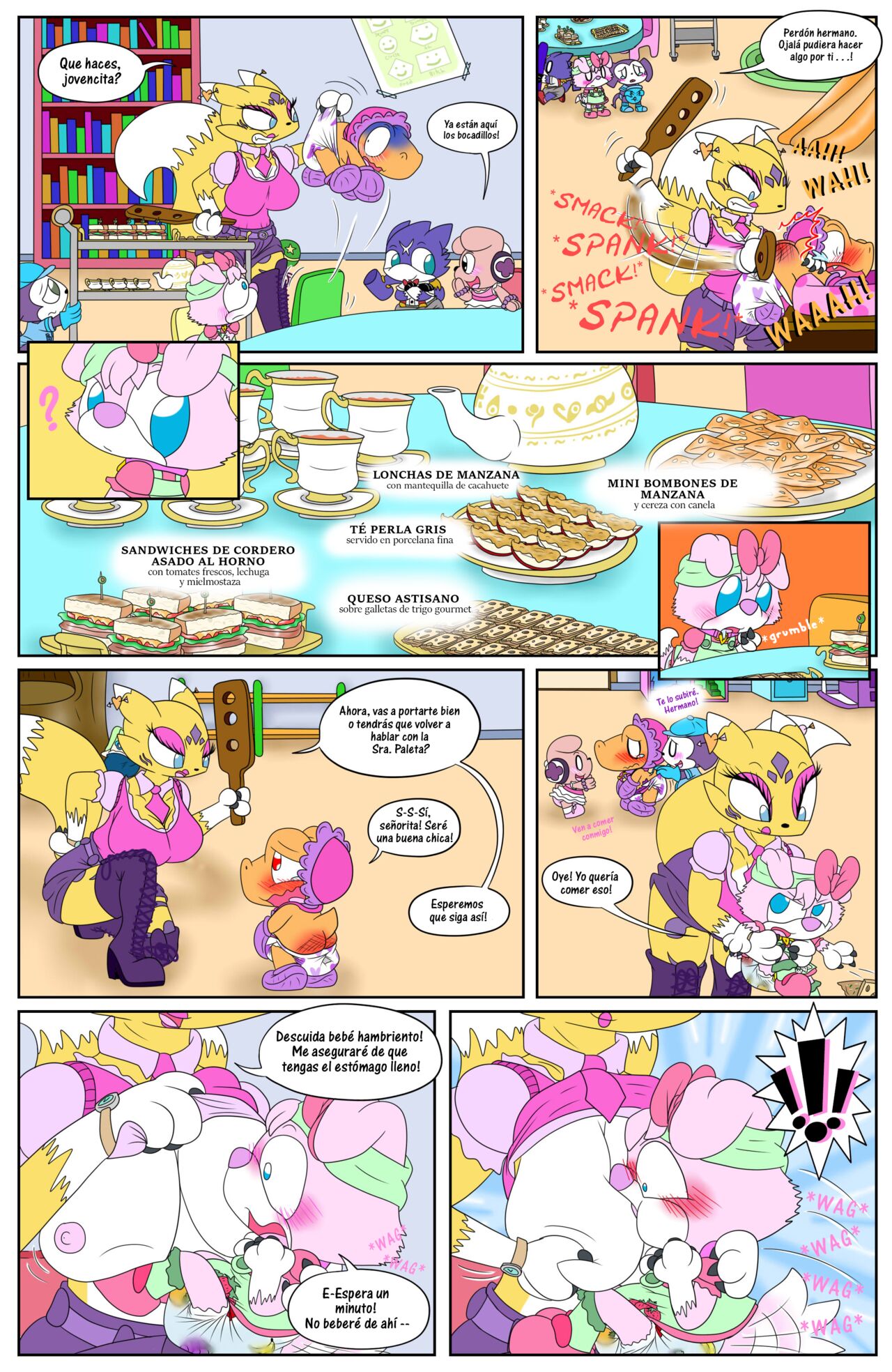 Lección de Vida para Grandes Bebés! de Piggy //Parte 1// page 4 full