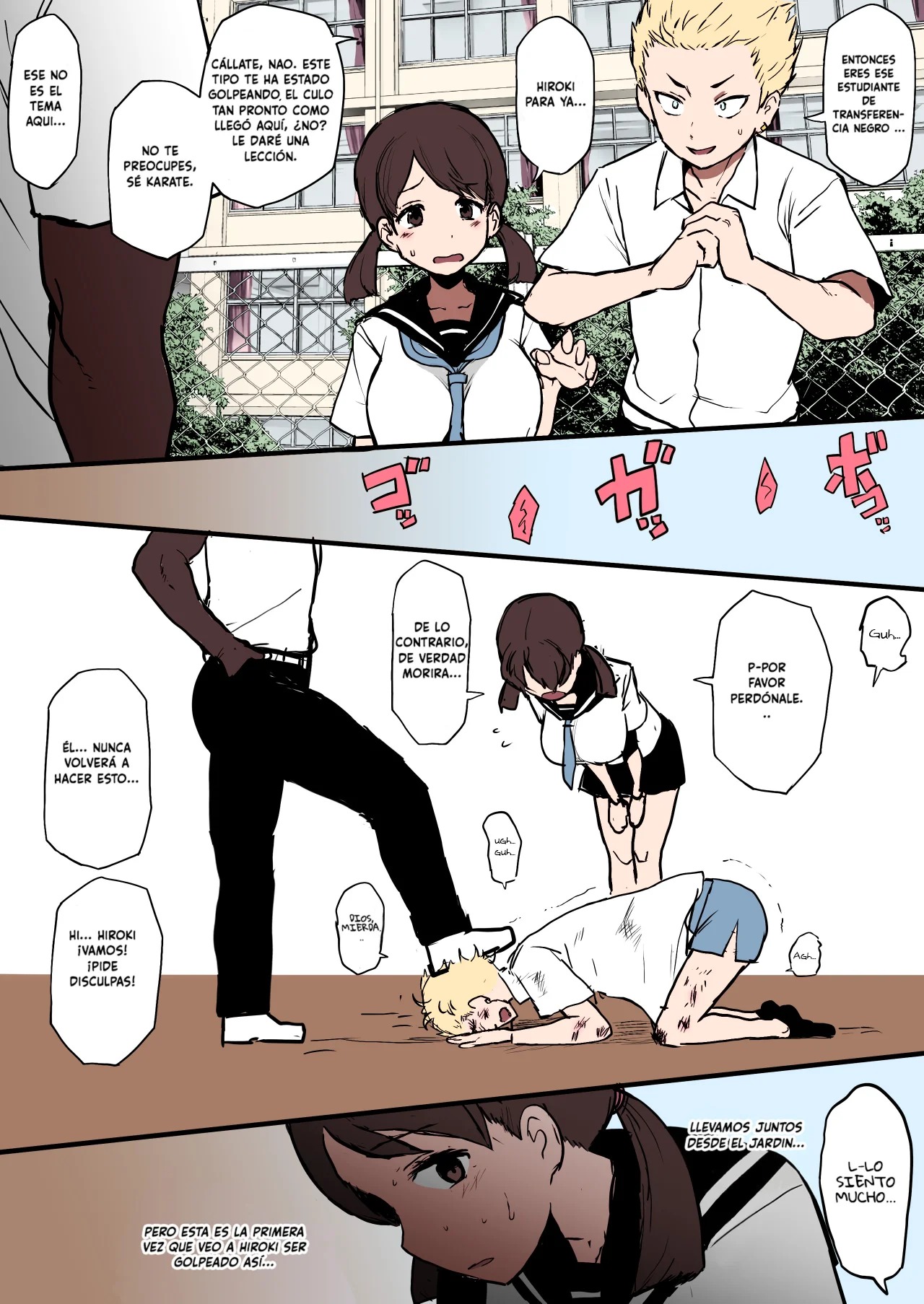 Kokujin no Tenkousei NTR ru | NTR de estudiante negro transferido page 2 full