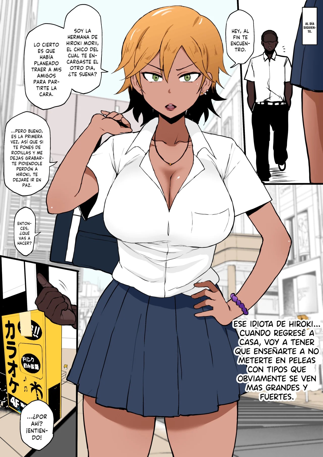 Kokujin no Tenkousei NTR ru | NTR de estudiante negro transferido - Page 7  - IMHentai