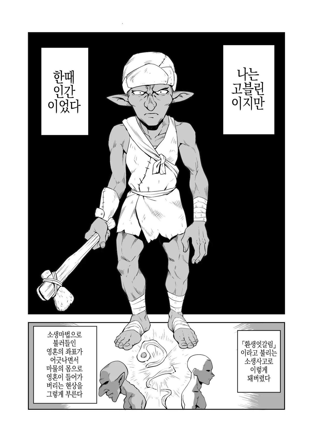 고블린과 여기사 page 1 full