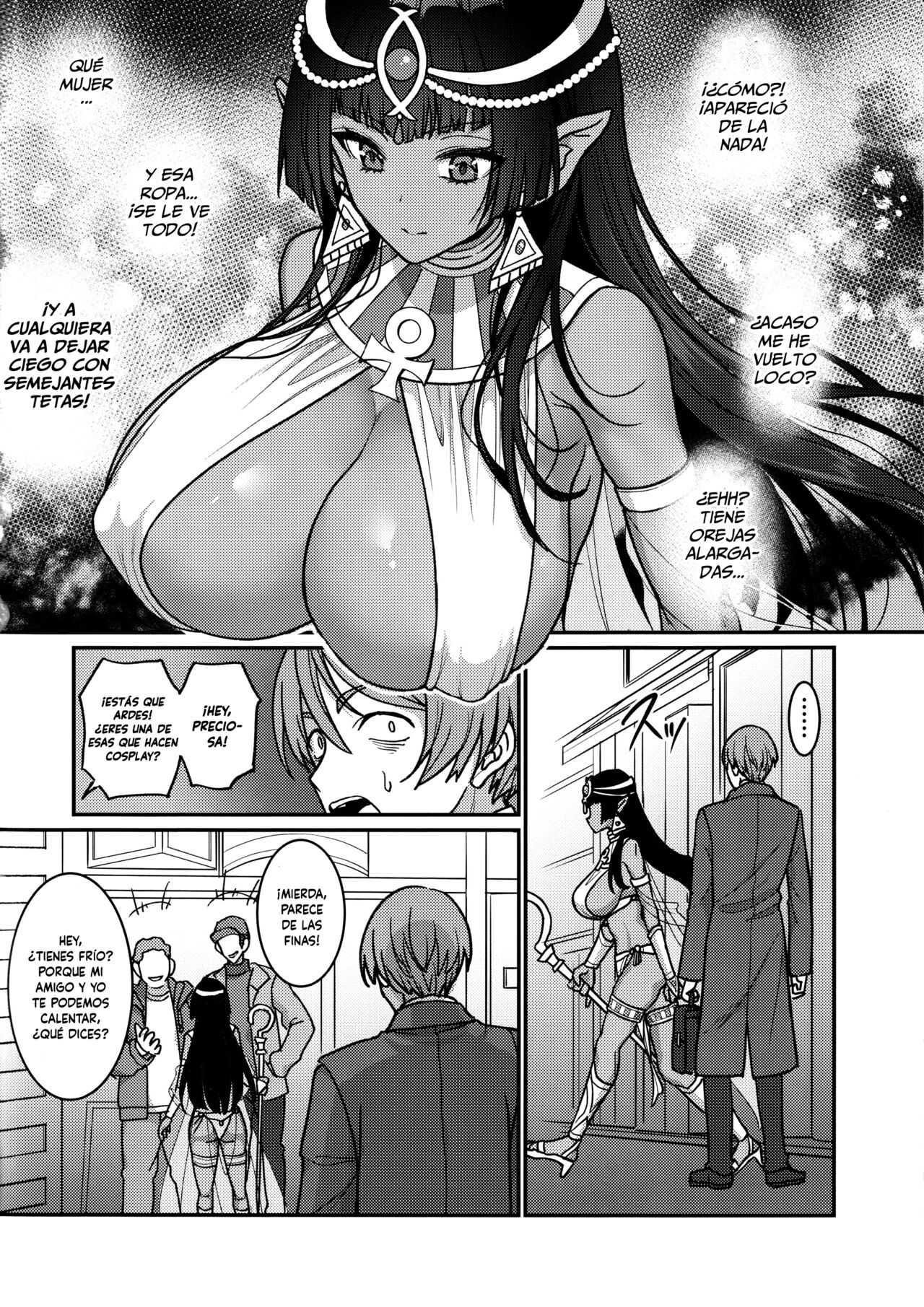 Muchi Muchi Kasshoku Oujo to Yarimakuri Dousei Seikatsu page 3 full