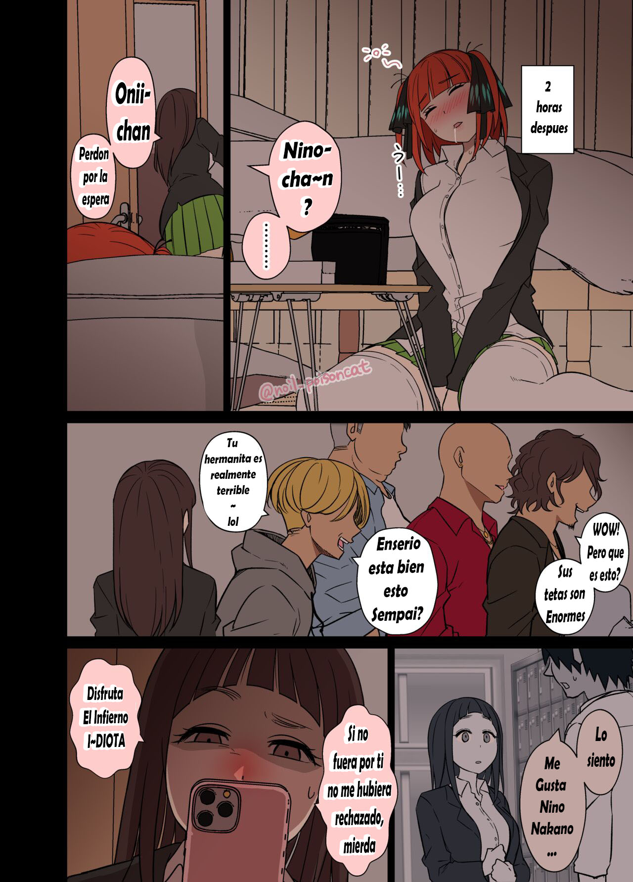 Yotta Nakano Nino ni Warui Koto o Suru Hanashi | A story about doing bad things to a drunk Nakano Nino page 3 full