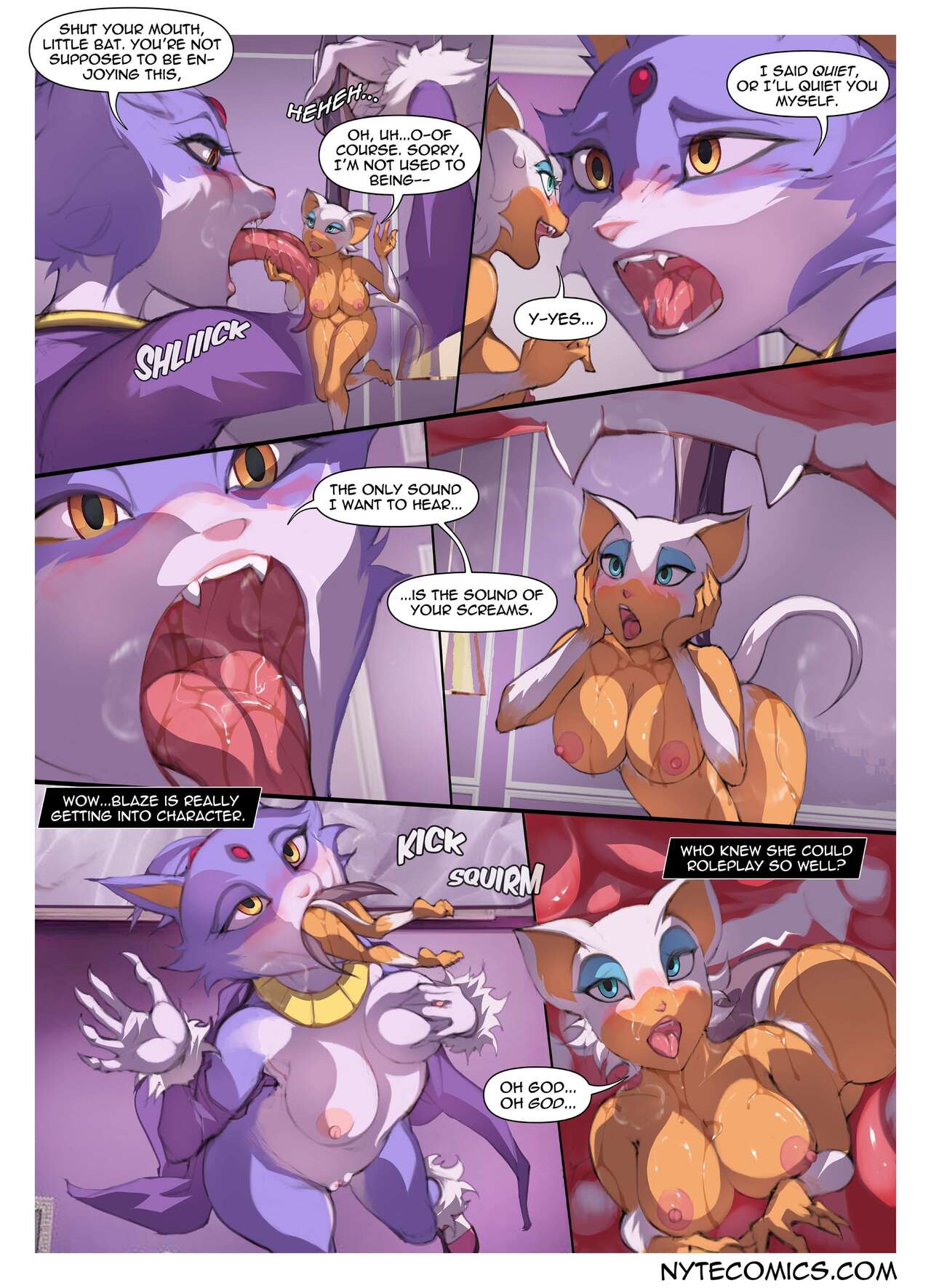 Sonic Adventures - Rouge & Blaze page 6 full