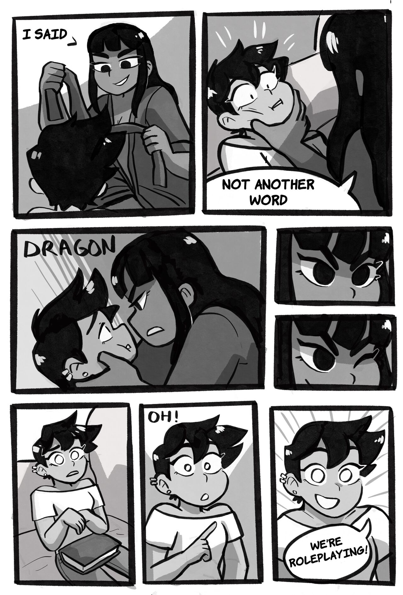 My Dragon GF NSFW Comic page 4 full