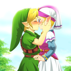 Wimple wearing Princess Zelda