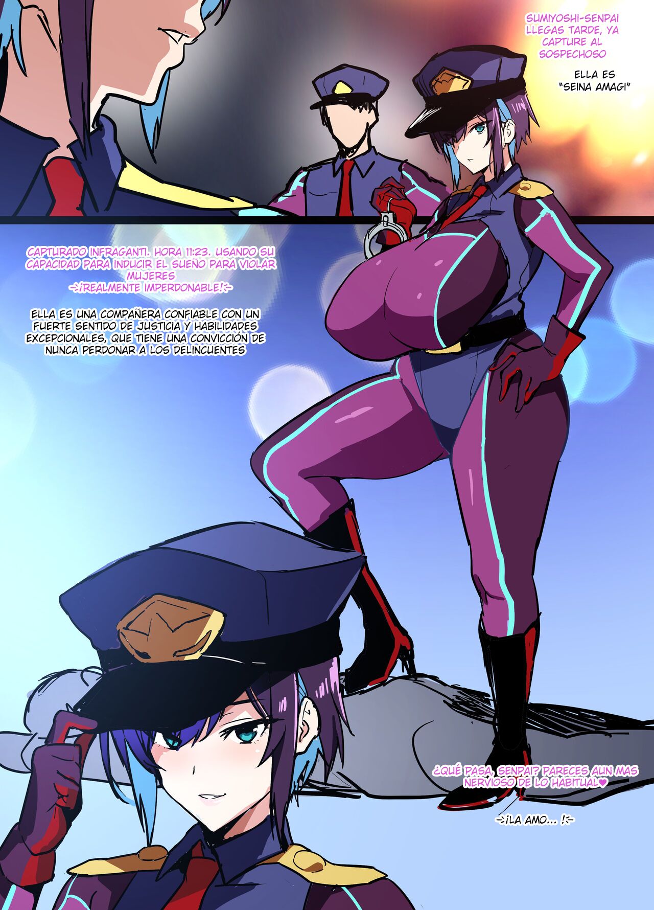 Kouhai Otaku Poilice Zenpen page 2 full