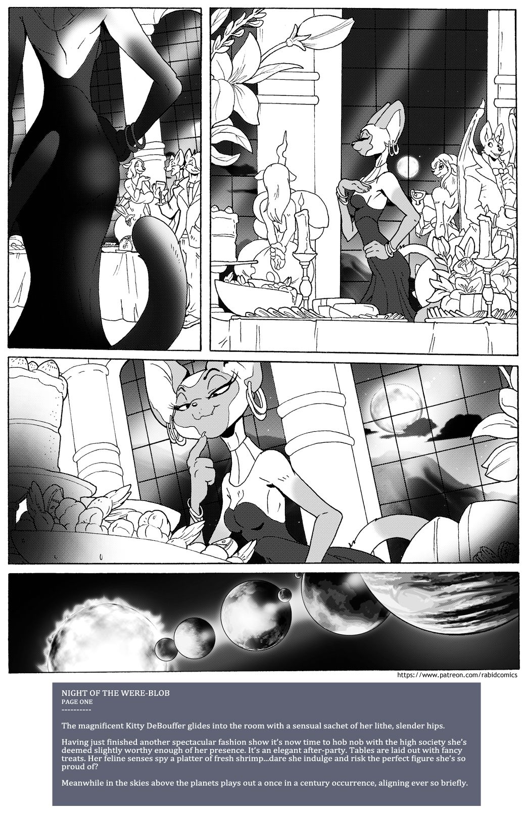 Night of the Were-Blob page 1 full
