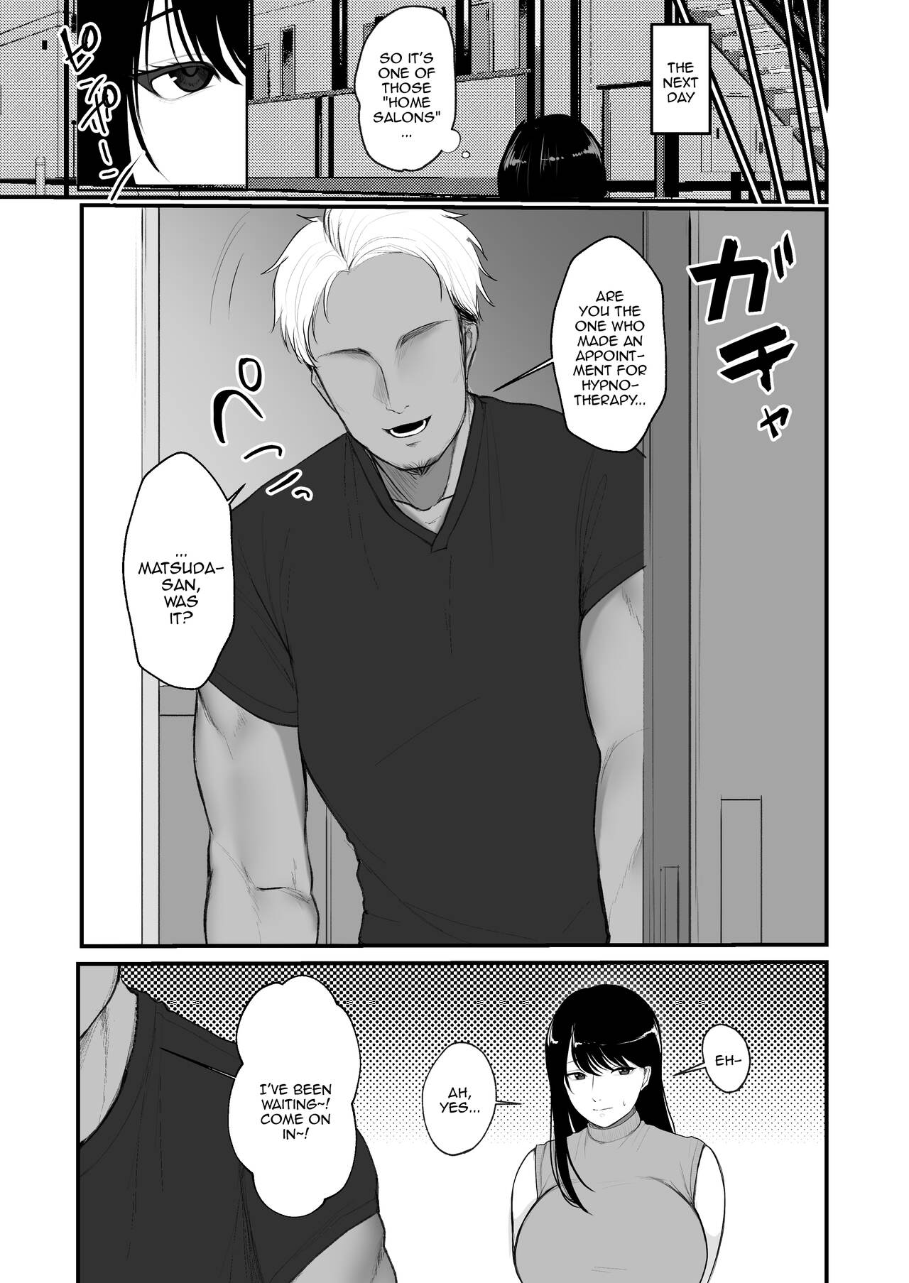 Ninkatsu Hitozuma Akutoku Saimin Ryouhou de Gokainin | A Housewife Looking To Get Pregnant Gets Inseminated By The Wrong Person Misusing Hypnosis Therapy page 4 full