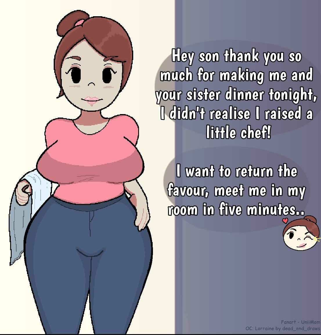 Lorraine - Come make a mess of Mommy page 1 full