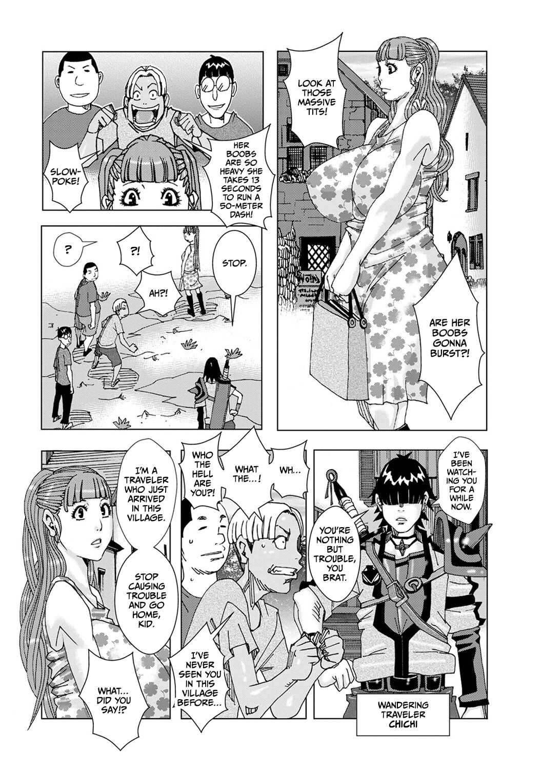 Chichi Obake 6 | Titty Monster 6 page 2 full